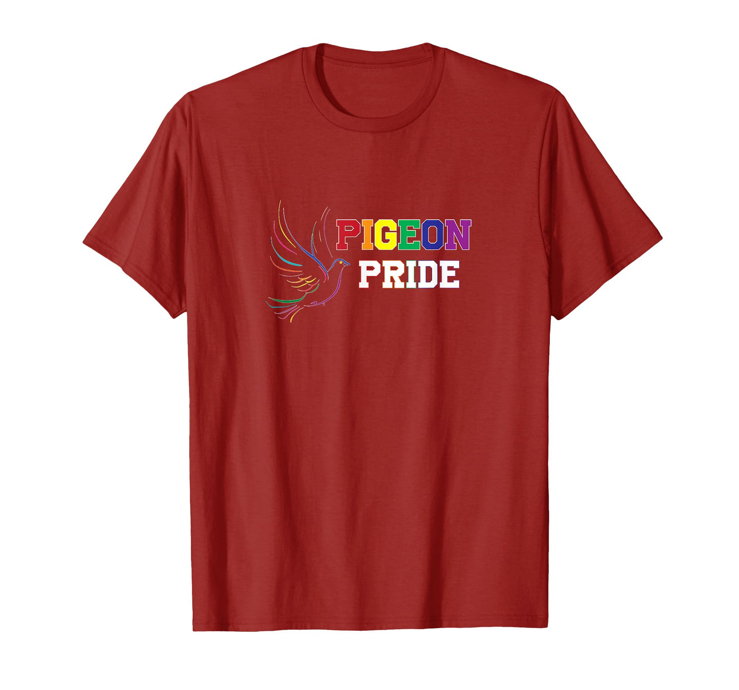 Pigeon Pride LGBTQIA Design for Pigeon Lovers T-Shirt