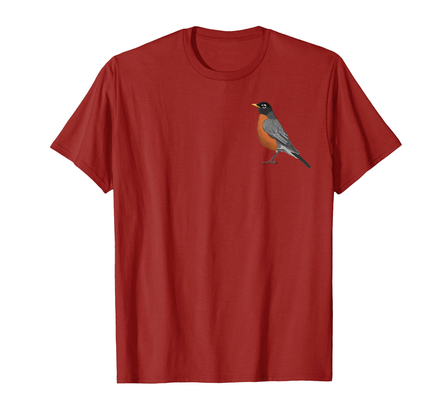 American Robin Bird Birder Birdlover Birdwatcher Animal T-Shirt