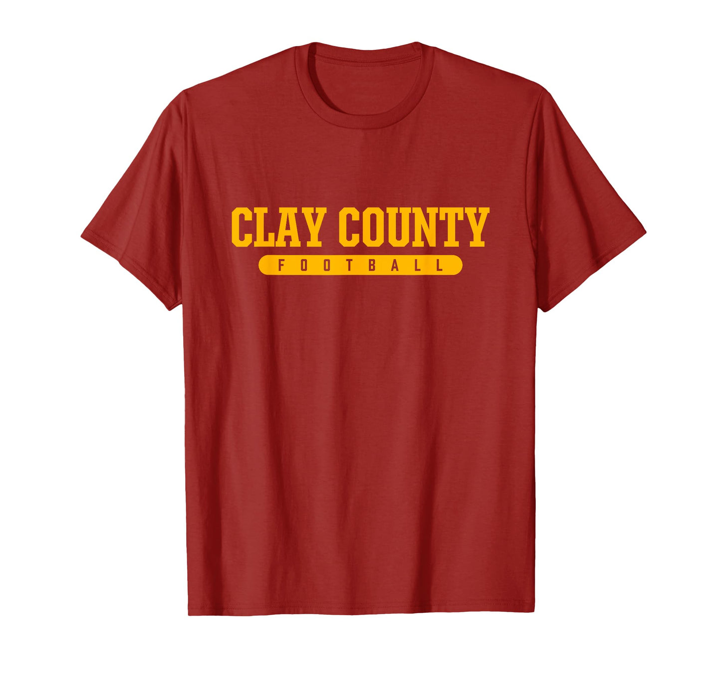 Clay County High School Football T-Shirt