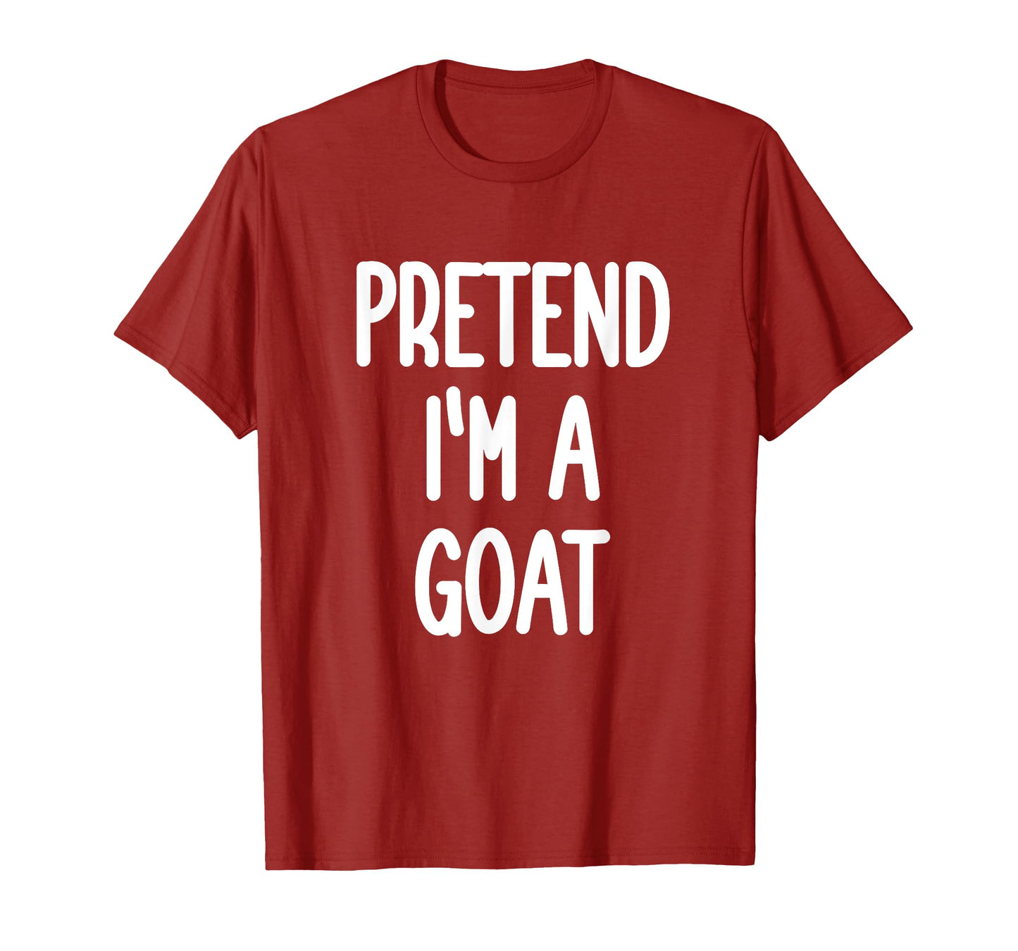 Pretend I'm A Goat Costume T-Shirt