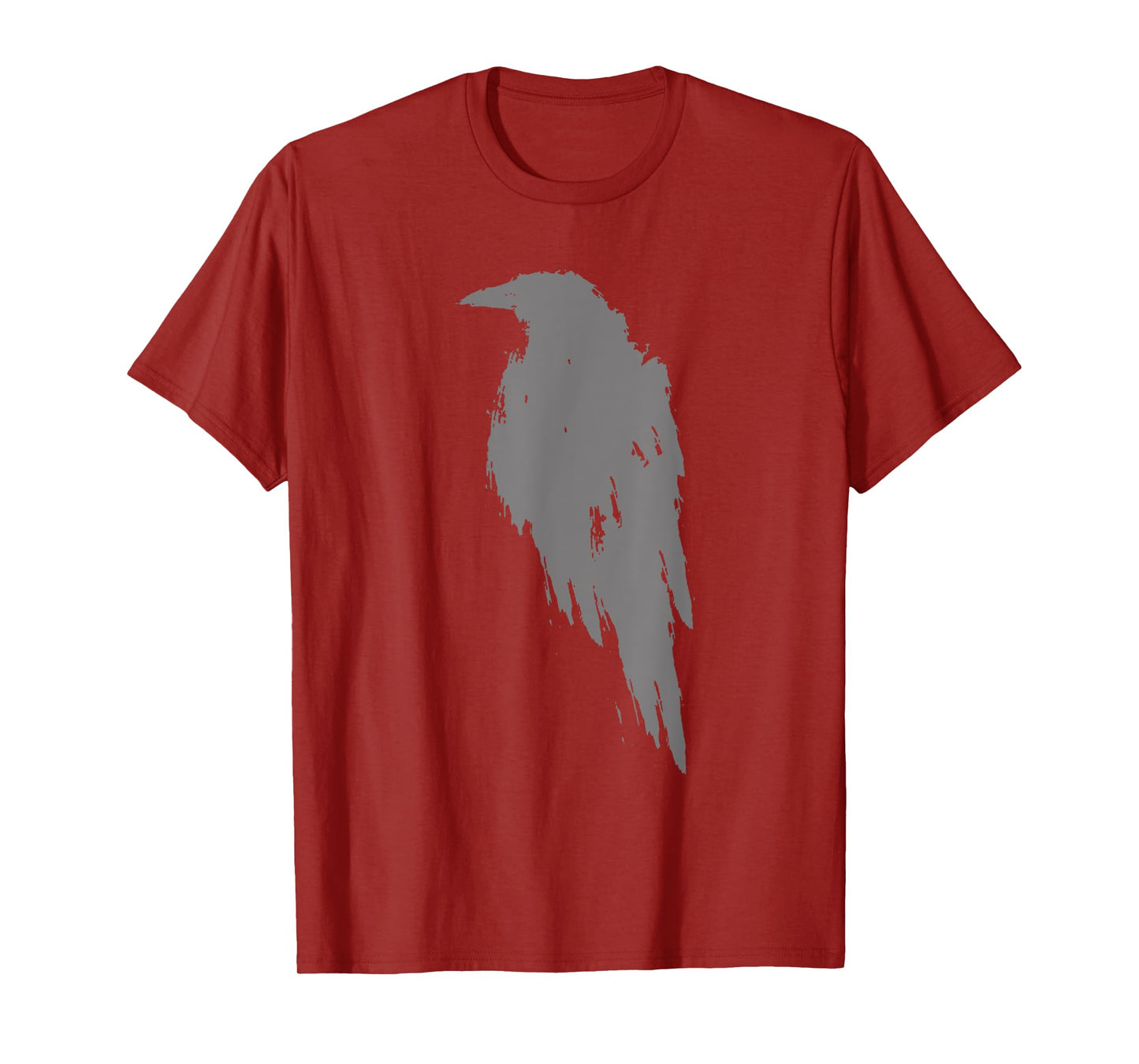 Beautiful Black Crow Raven Bird Watch. Birds Silhouette T-Shirt