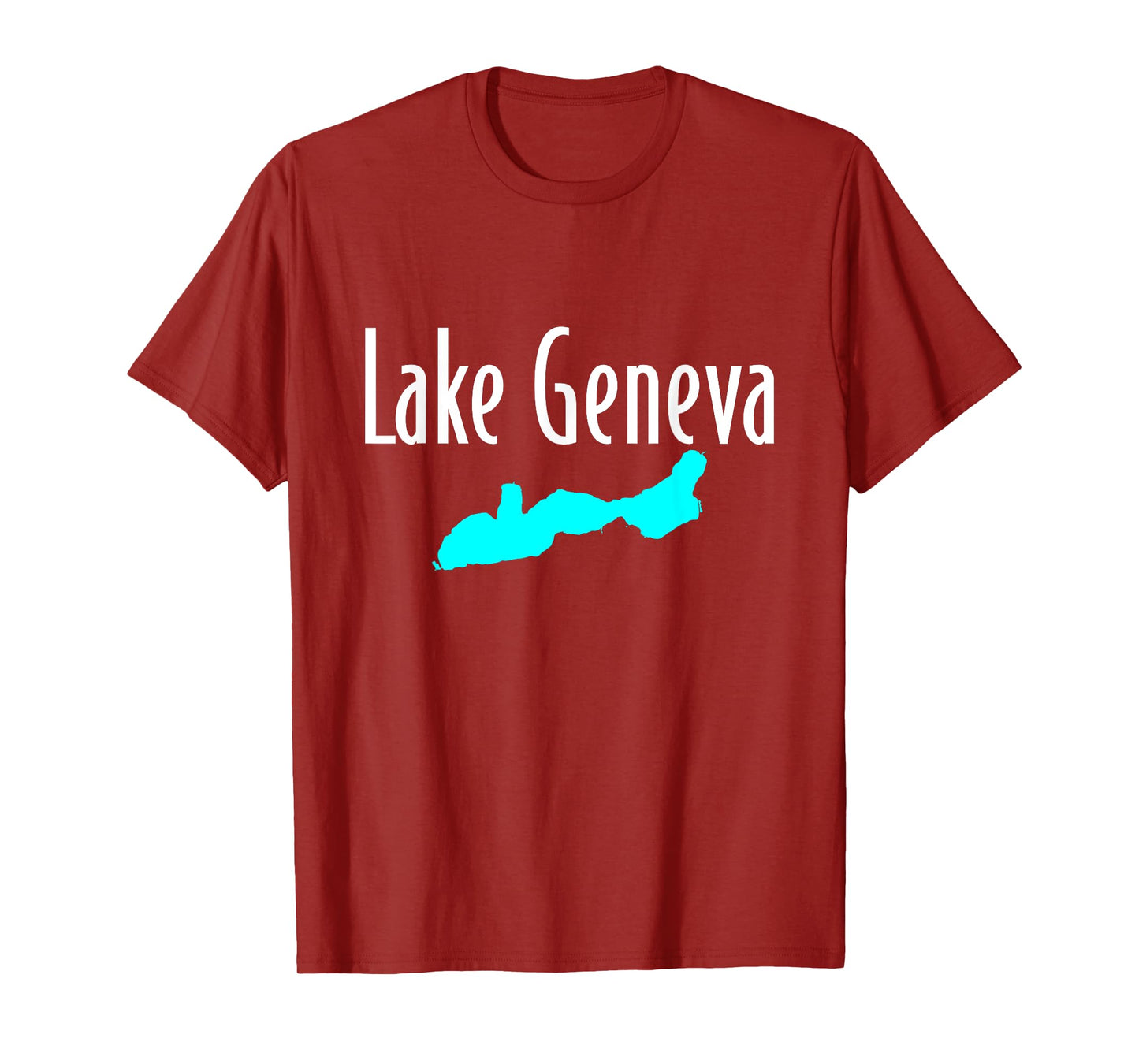 Minimalist Lake Geneva - Wisconsin T-Shirt