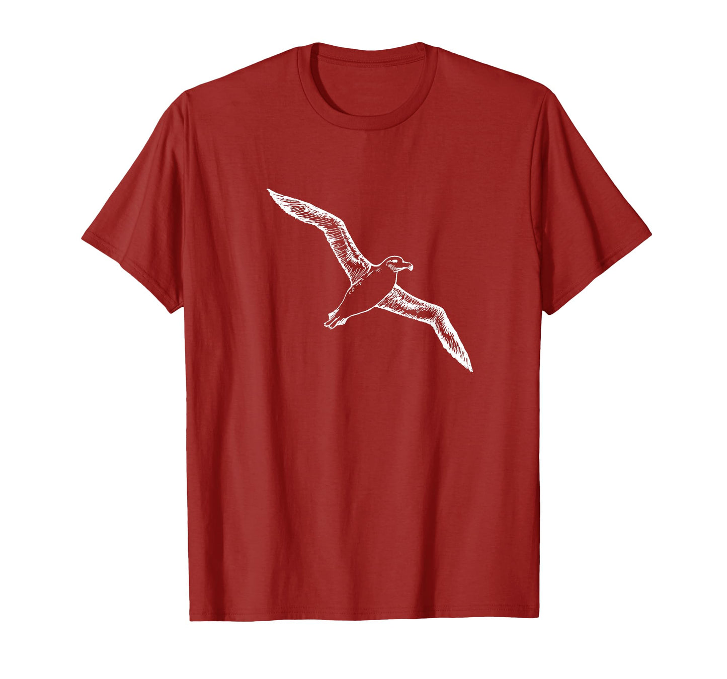 Flying Albatross Bird Design Gift for Bird Lover Men Women T-Shirt