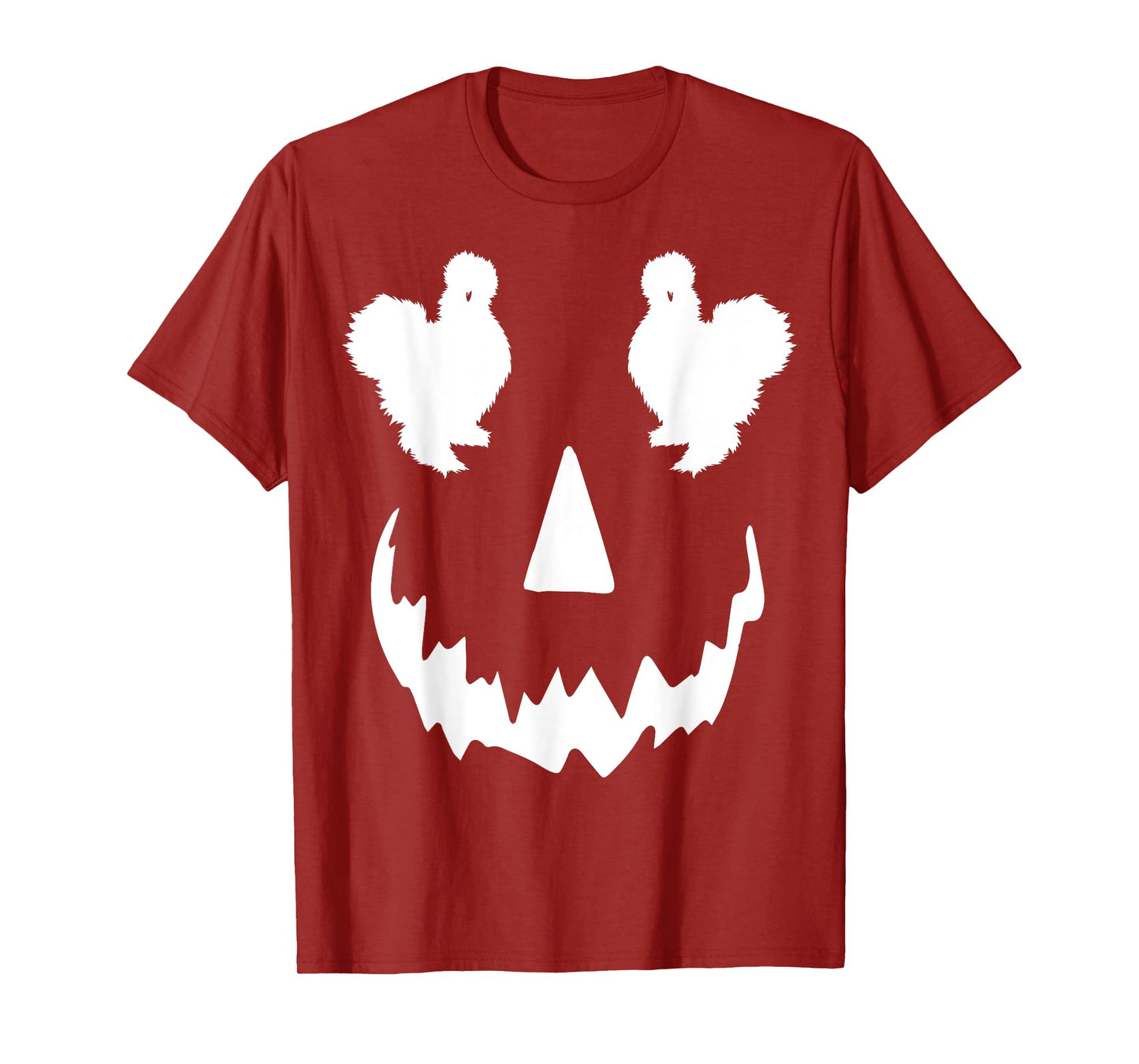 pumpkin Silkie Chicken halloween T-Shirt