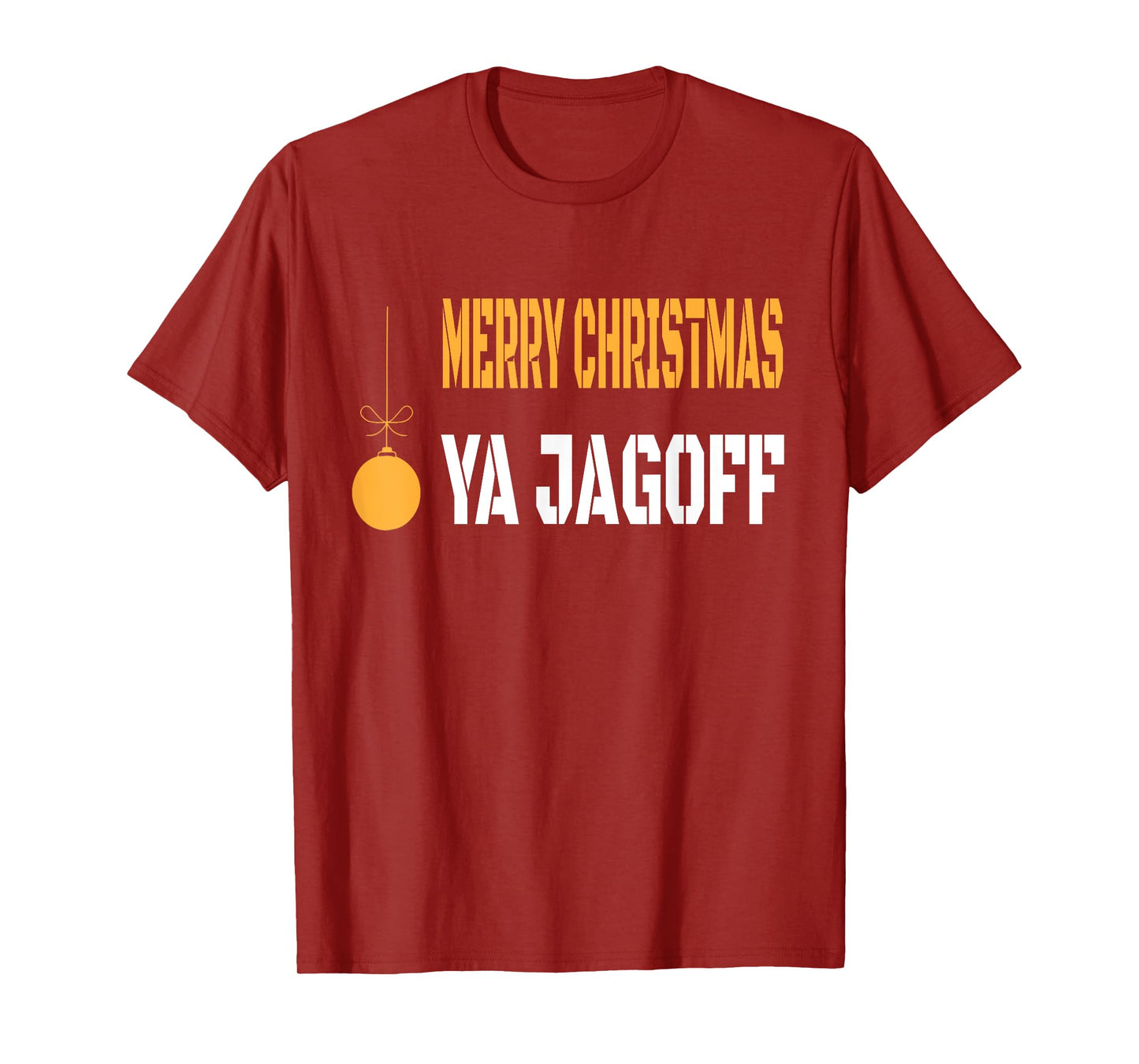 Pittsburgh Yinzer T Shirt Merry Christmas Ya Jag off Gift T-Shirt