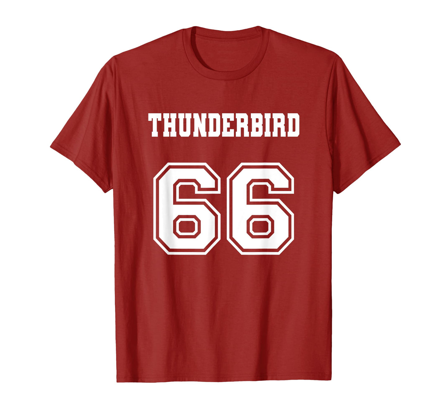 Jersey Style Thunderbird 66 1966 Muscle Classic Car T-Shirt