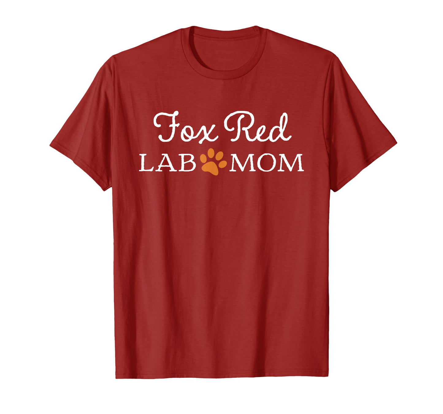 Fox Red Lab Mom Women Labrador Retriever T-Shirt