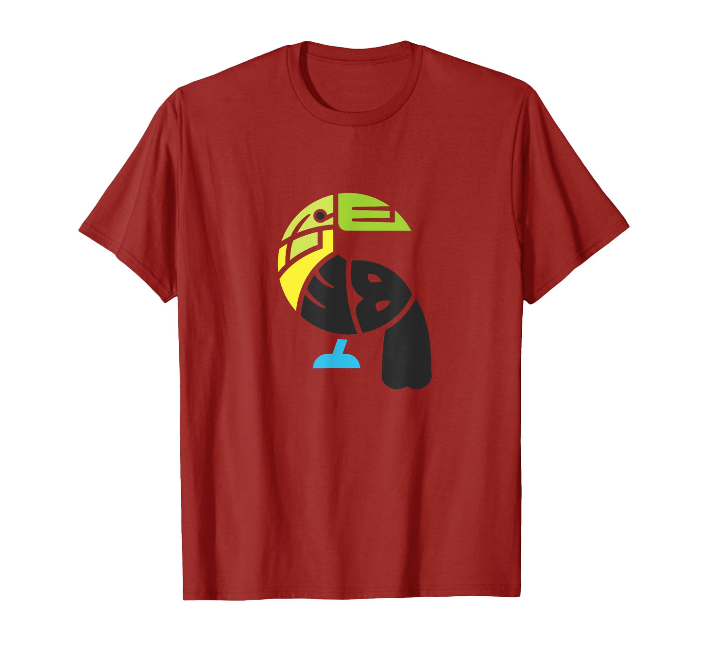 Belize Toucan Colorful Word Art - Funny Animal T-Shirt