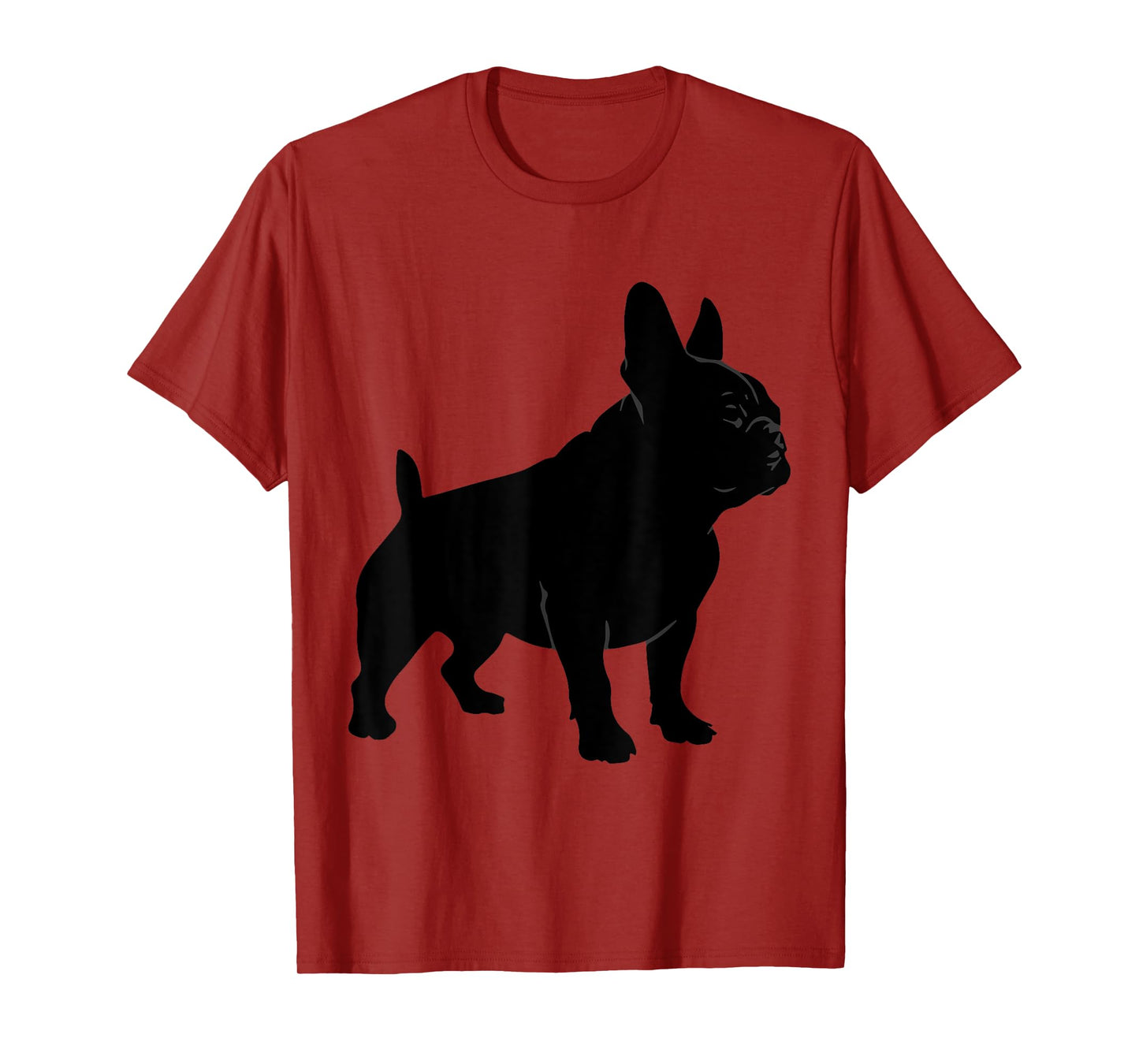 French Bulldog Silhouette, Dog Pet T-Shirt for Men Women Kids
