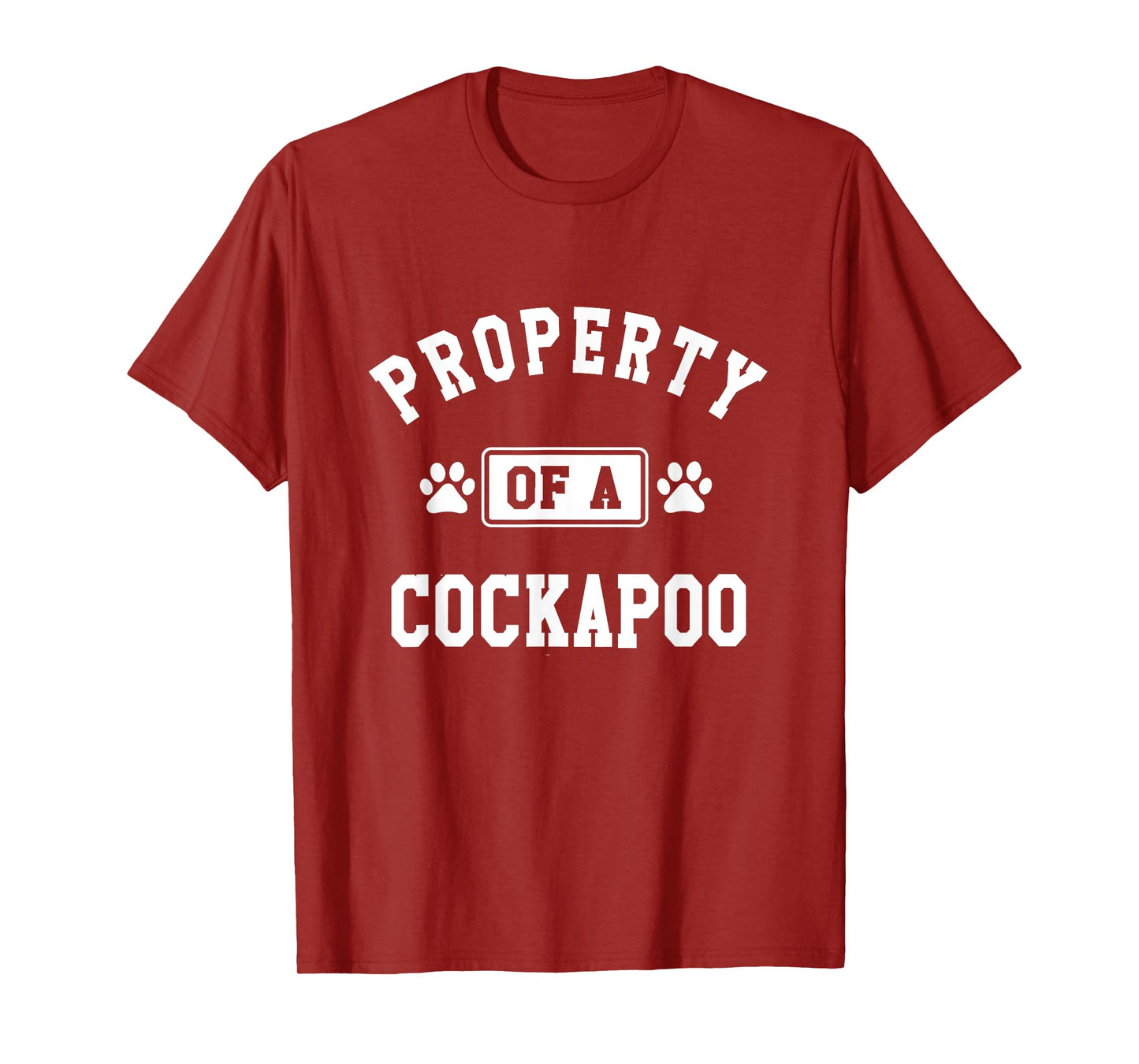 Cockapoo Property Cute Cockapoo Dad Lover Pet Sitter T-Shirt