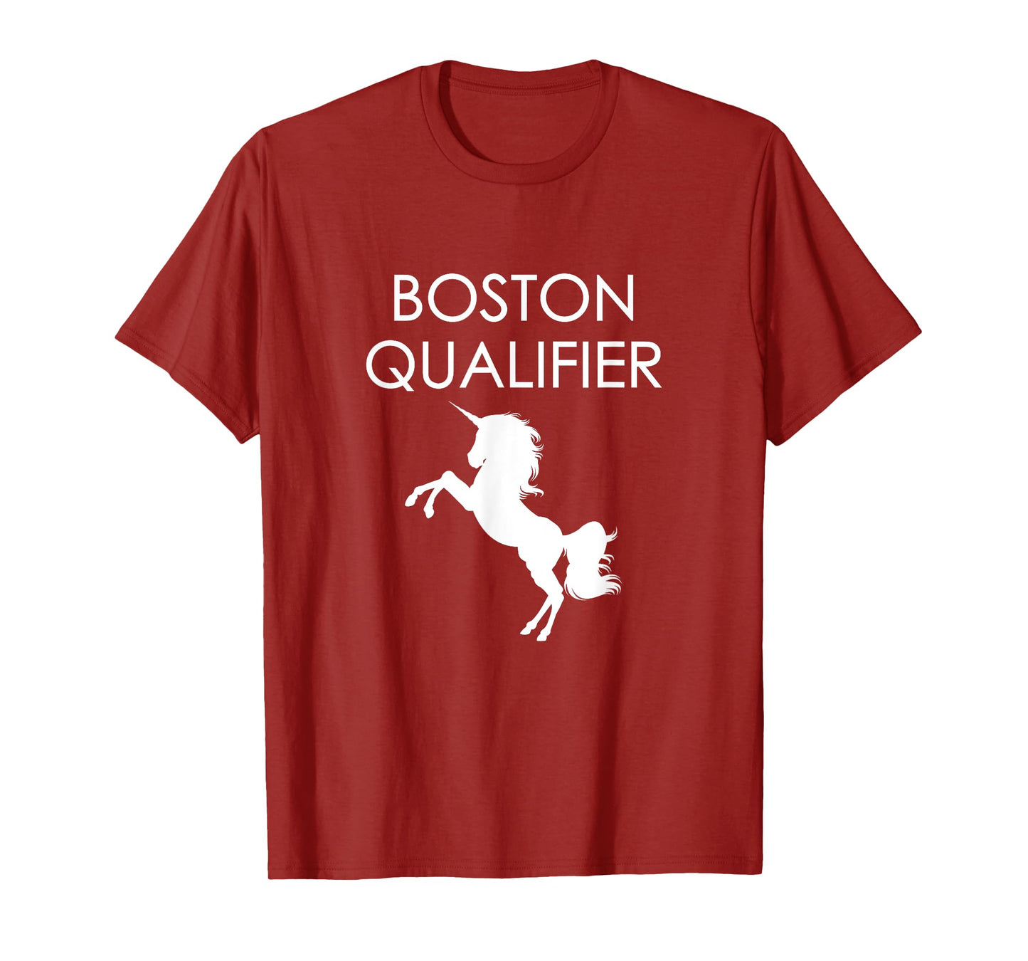 Boston Qualifier Unicorn Character T-Shirt T-Shirt