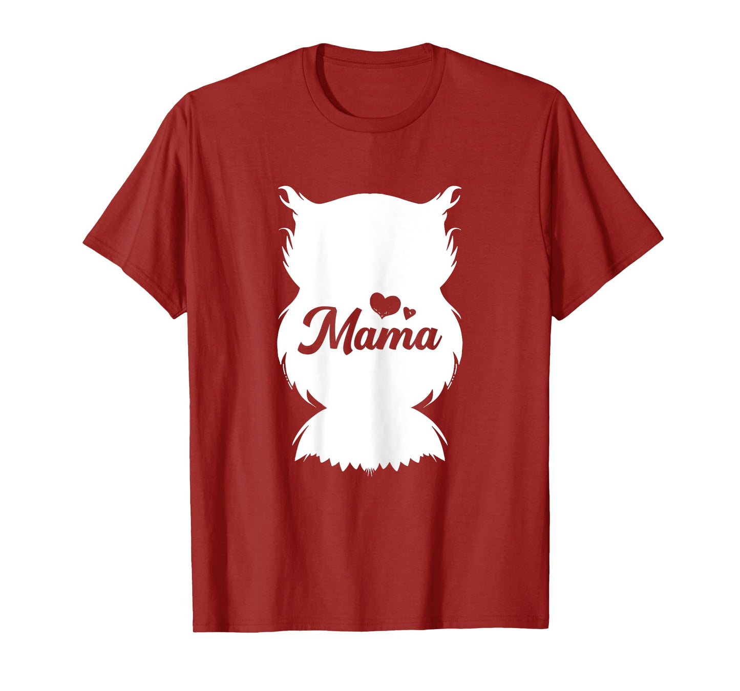 Owl Mama Mothers Day Cute Bird Animal Mom Momma Mommy T-Shirt