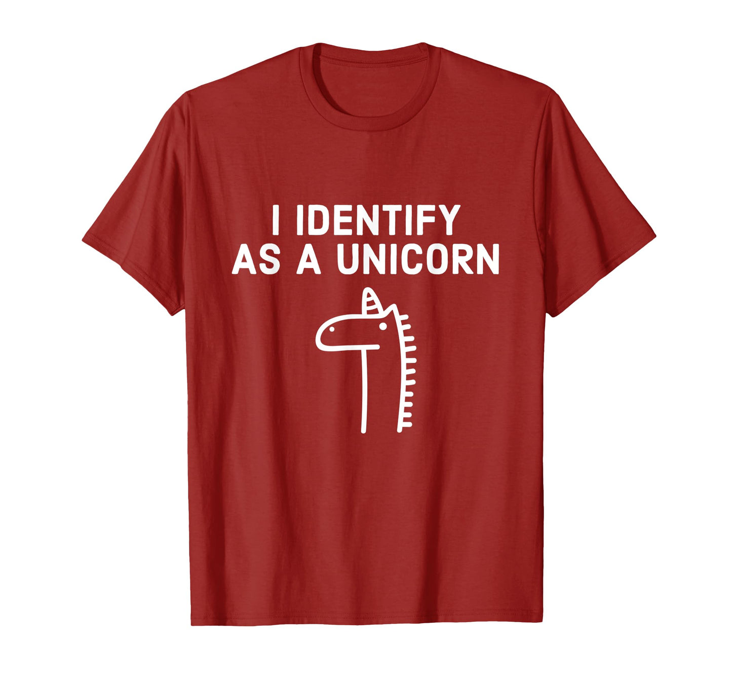 I Identify As A Unicorn - Halloween T-Shirt