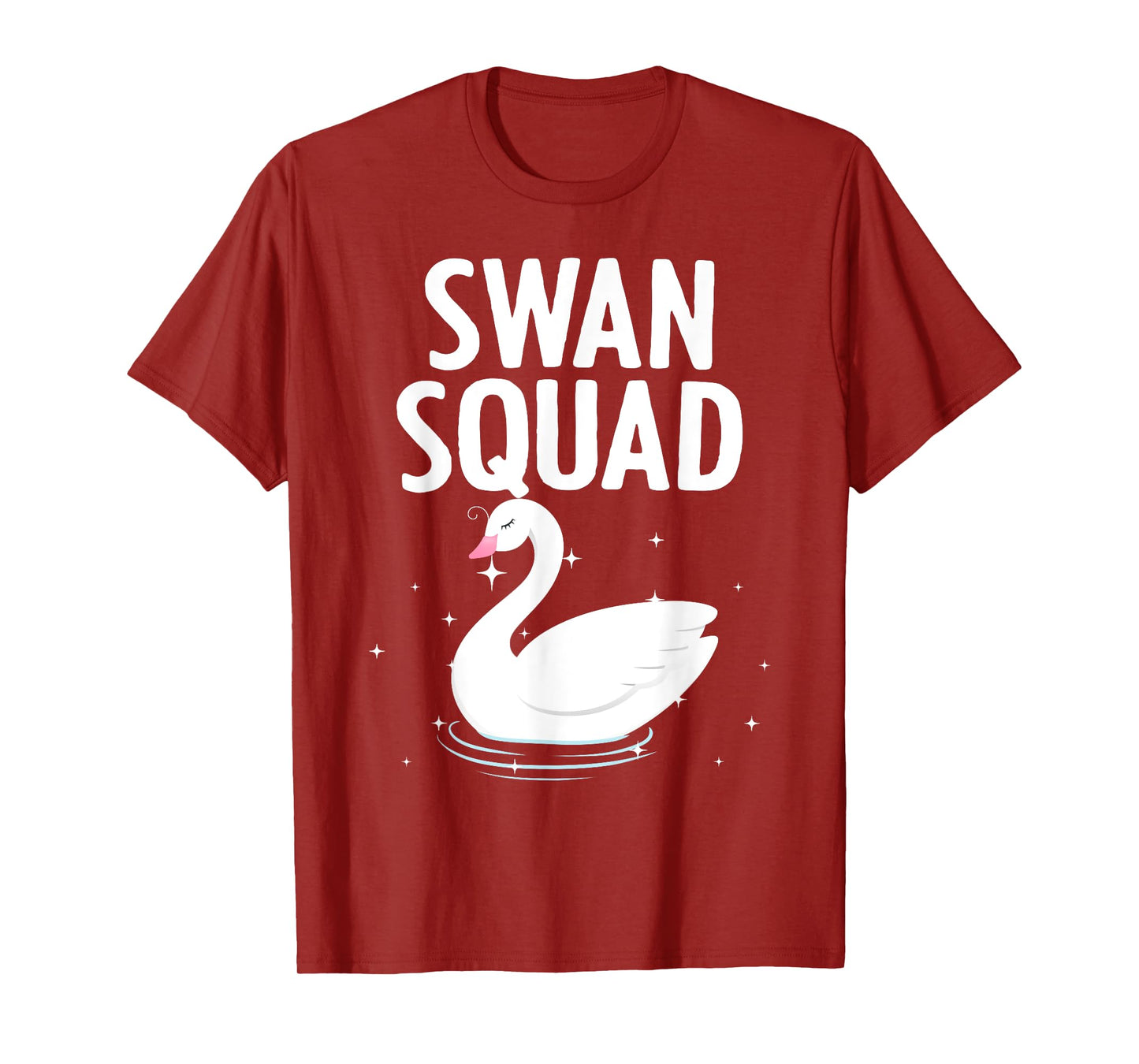 Swan Art For Men Women Swan Lover Waterfowl Animal Swan T-Shirt