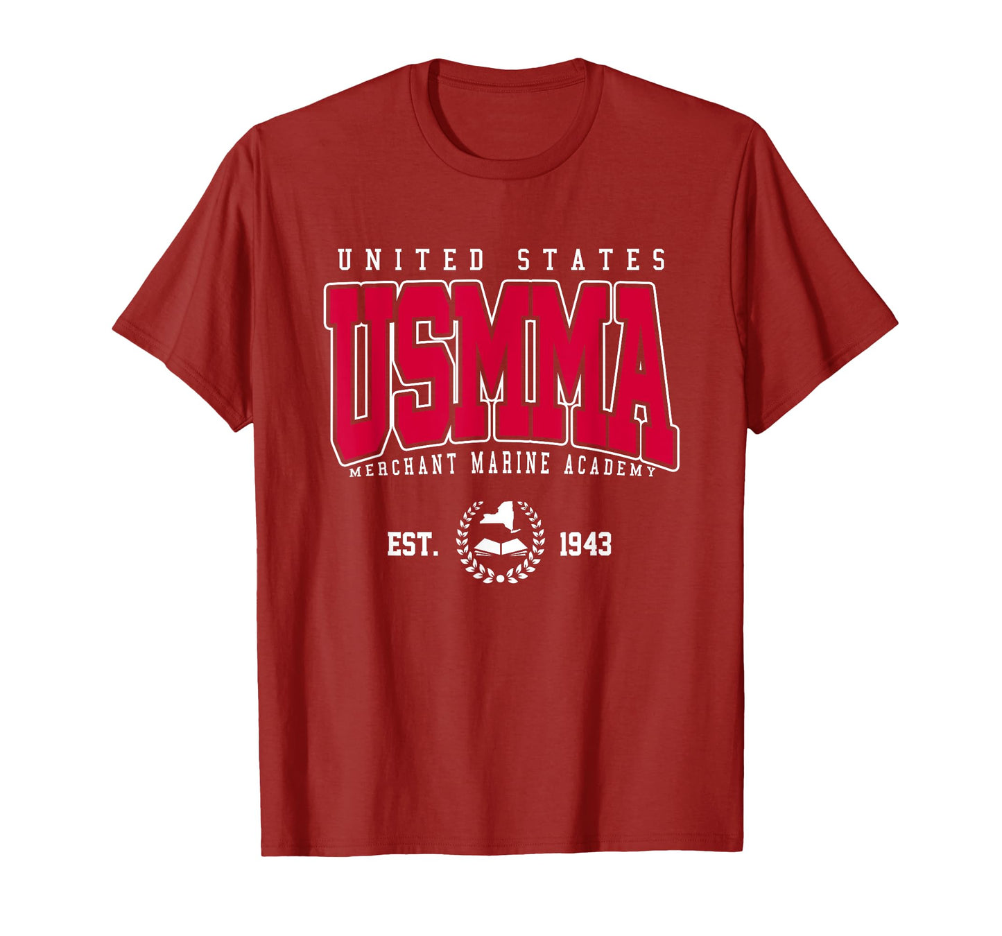 usmma Institute of Technology Arch Retro for Men Women T-Shirt