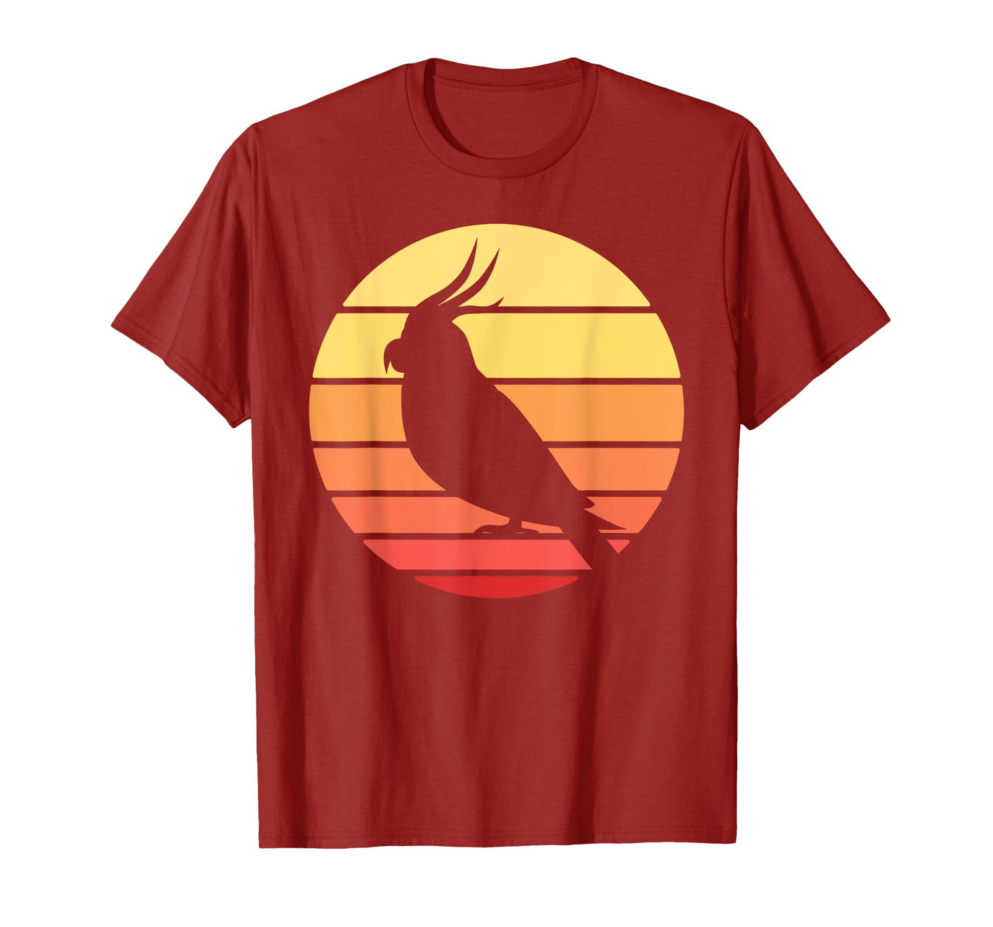 Retro Cockatiel Shirt For Men Women Kids Parrot Bird Lover T-Shirt