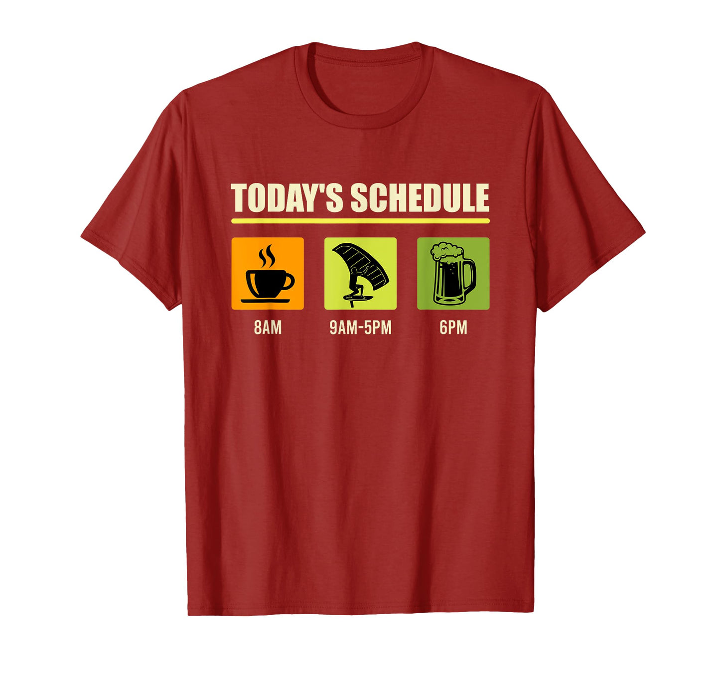 Wingfoil daily planning Wing Surf Wingfoil T-Shirt