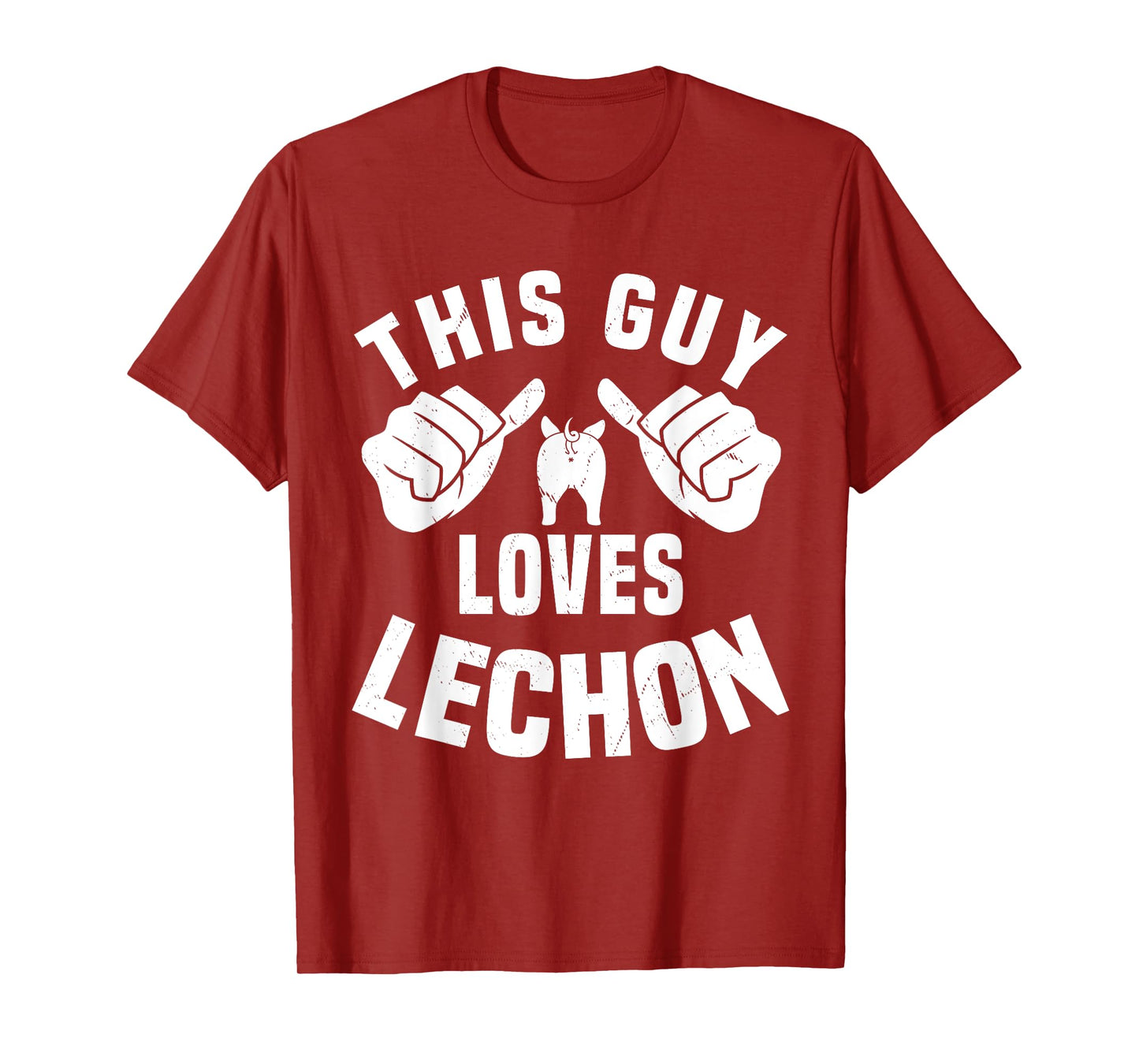 This Guy Loves Lechon Funny Filipino Food Roasted Pork Lover T-Shirt