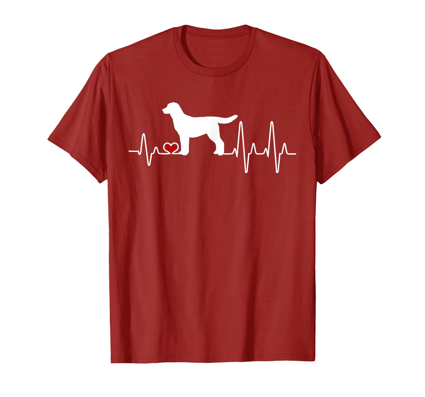 Labrador Dog Heartbeat Pulse T-Shirt T-Shirt for Men Women Girls Kids
