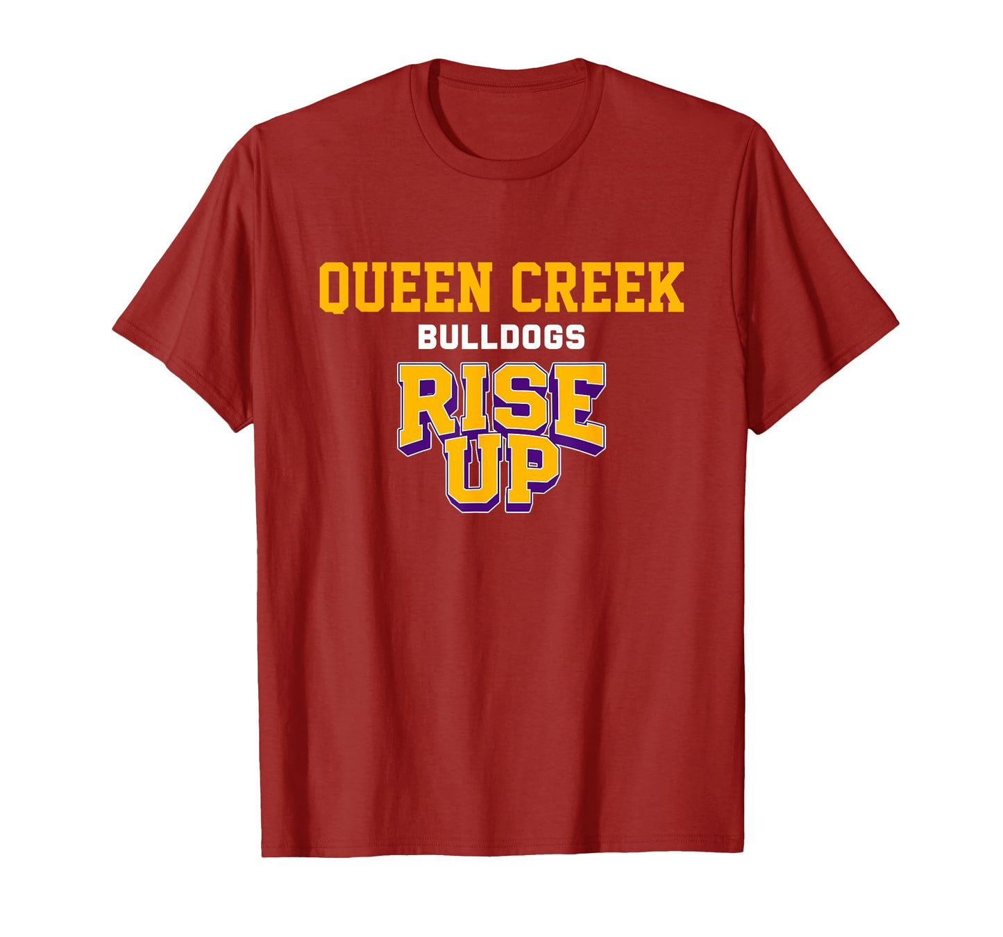 Queen Creek Bulldogs Rise Up HS T-Shirt