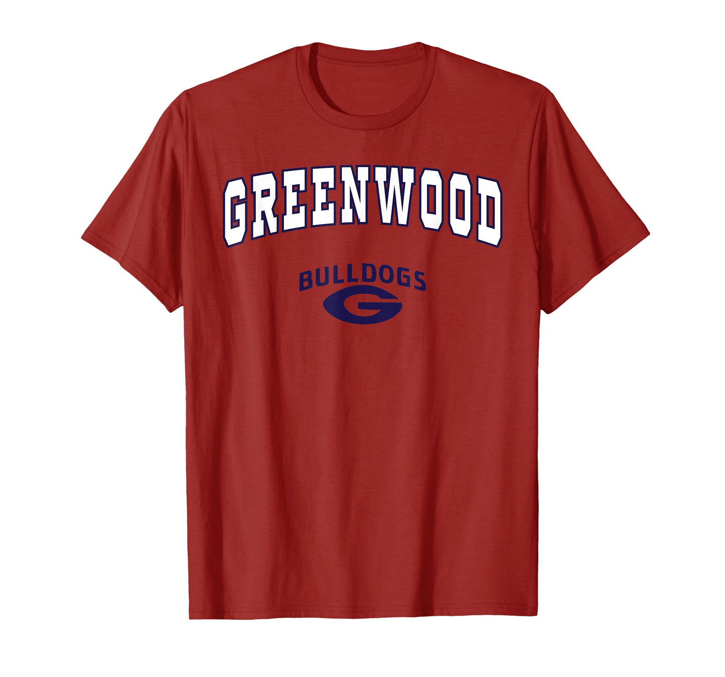 Greenwood High School Bulldogs T-Shirt C2 T-Shirt
