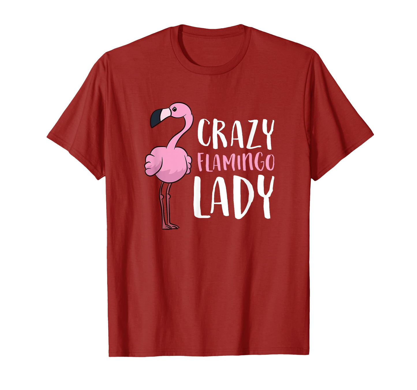 Women Love Flamingos Flamingo Girl Crazy Flamingo Lady T-Shirt