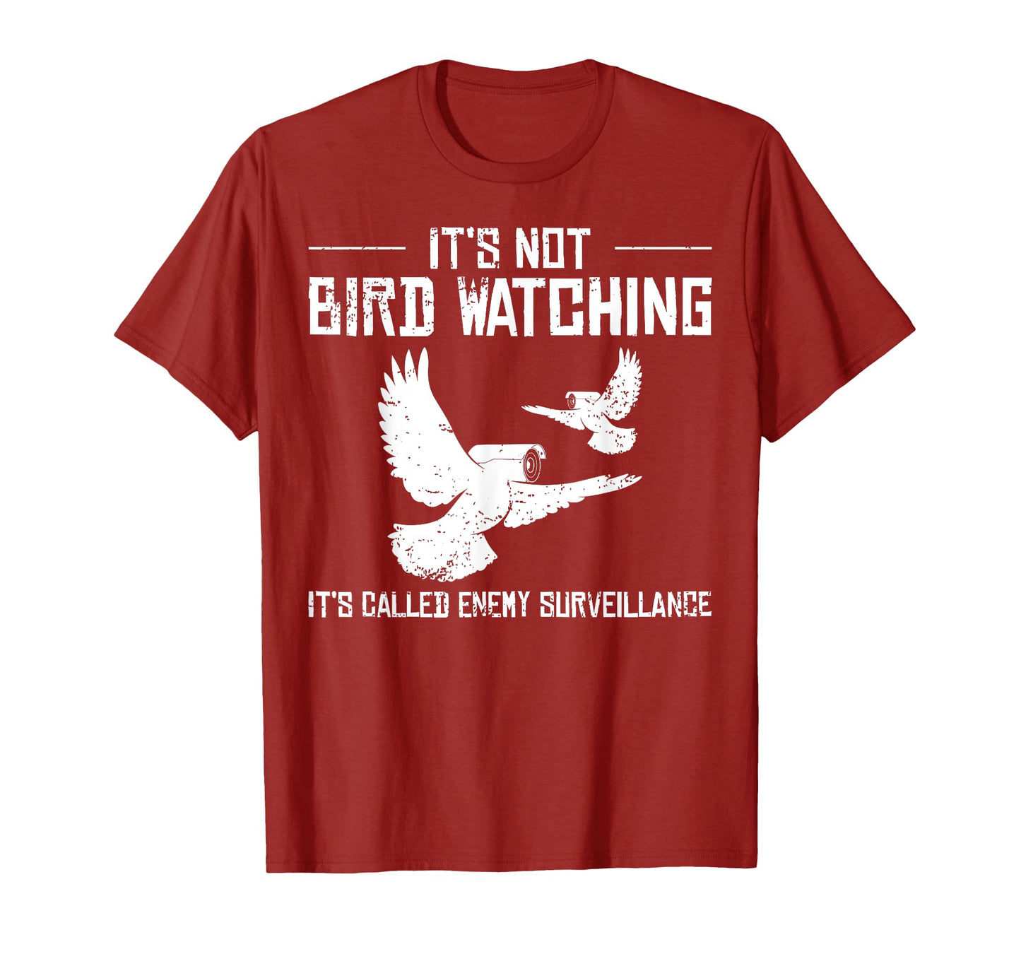 Bird Watching Government Conspiracy Birds Aren’t Real T-Shirt