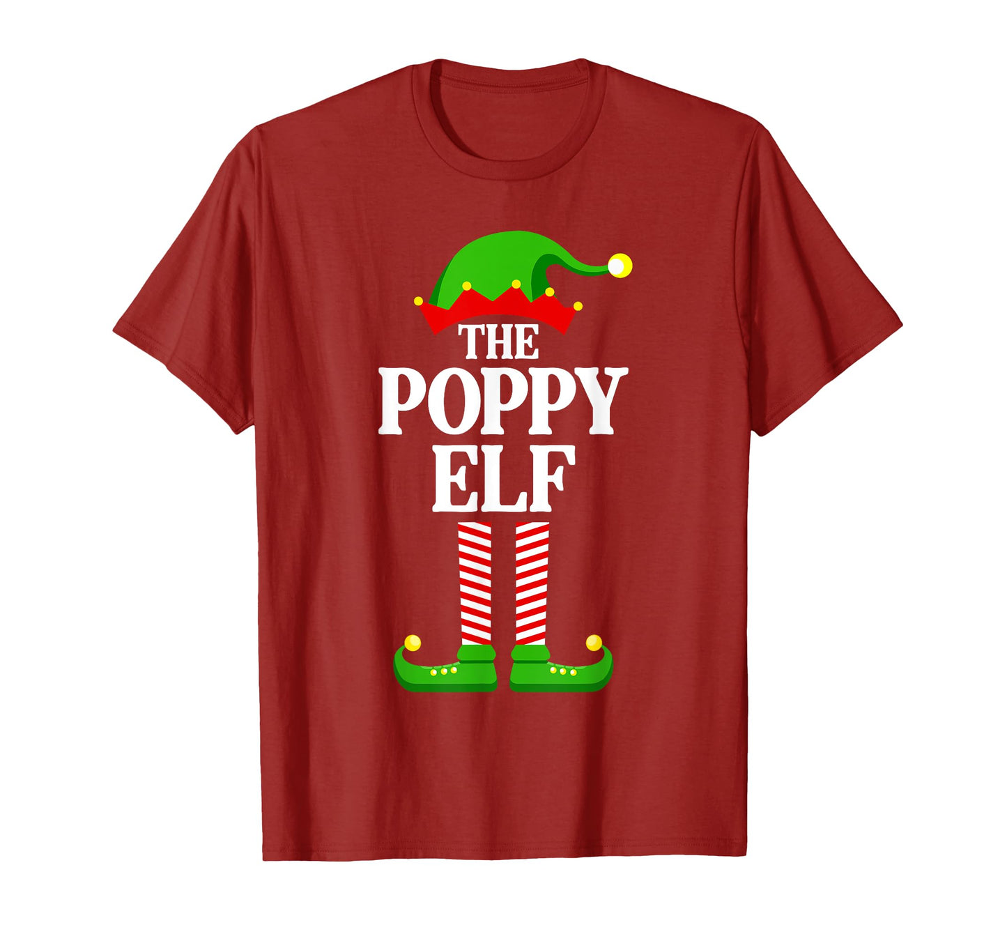 Poppy Elf Family Matching Group Funny Christmas T-Shirt