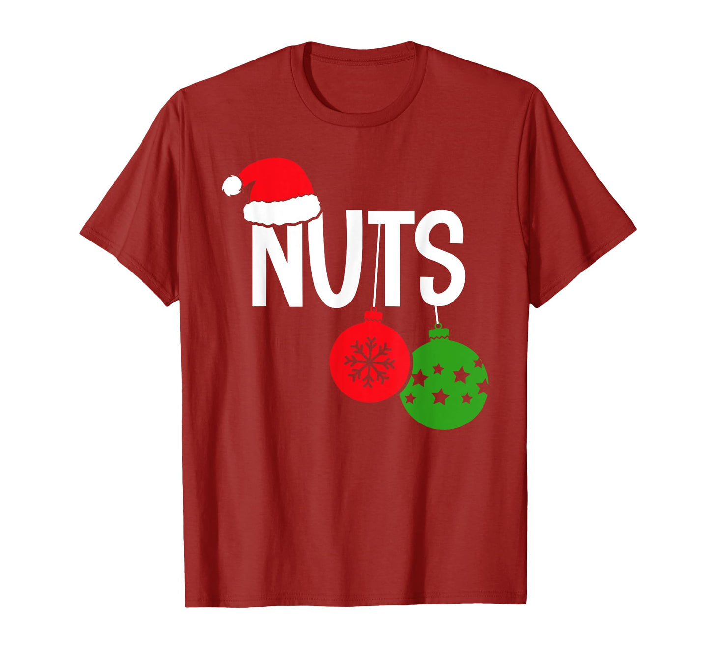 Chest Nuts Funny Christmas Chestnuts Couple Matching Outfit T-Shirt
