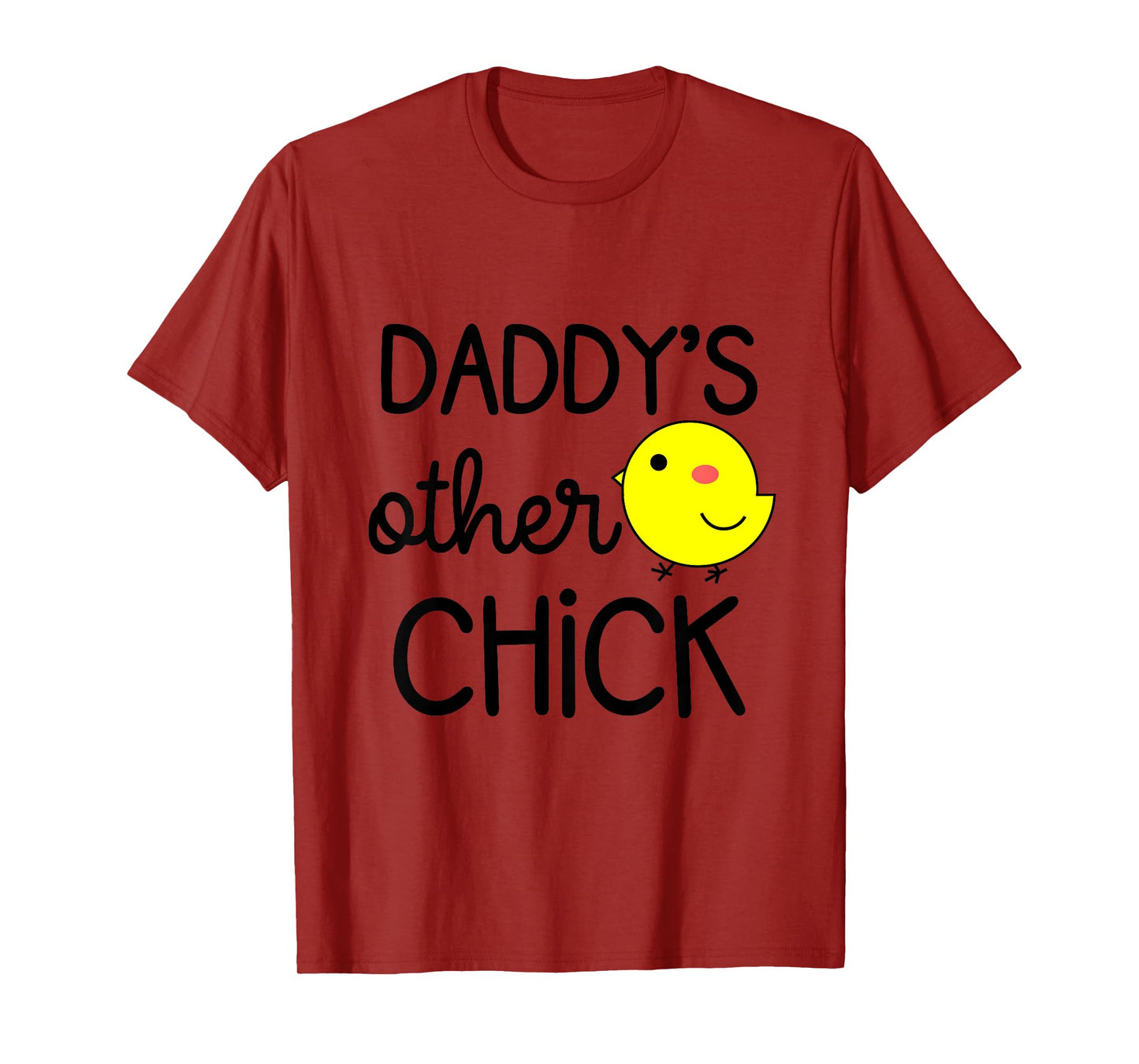 Kids Girls Easter Funny Daddys Other Chick for Toddler and Baby T-Shirt