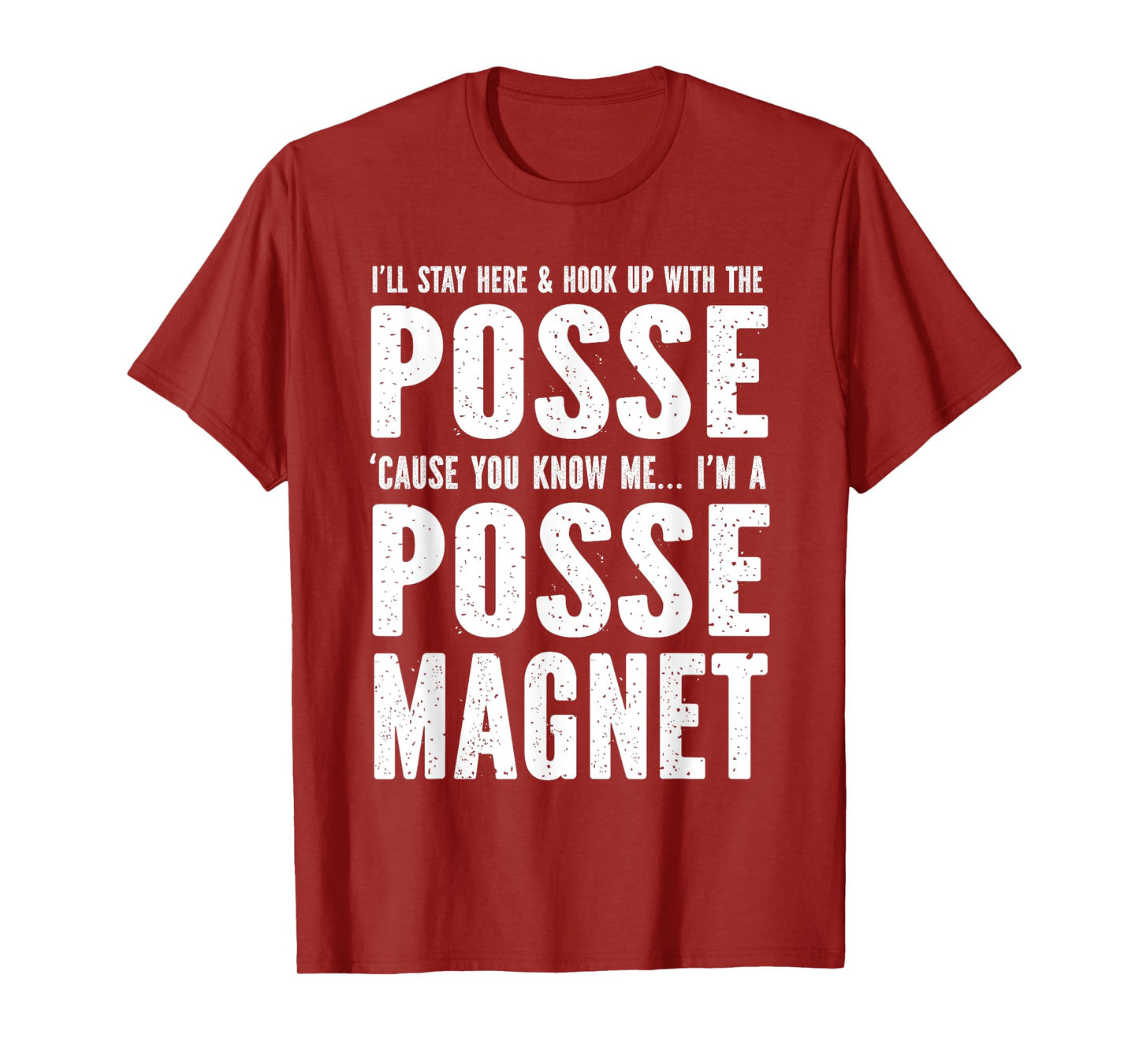 Posse Magnet Full Funny SPN T-Shirt