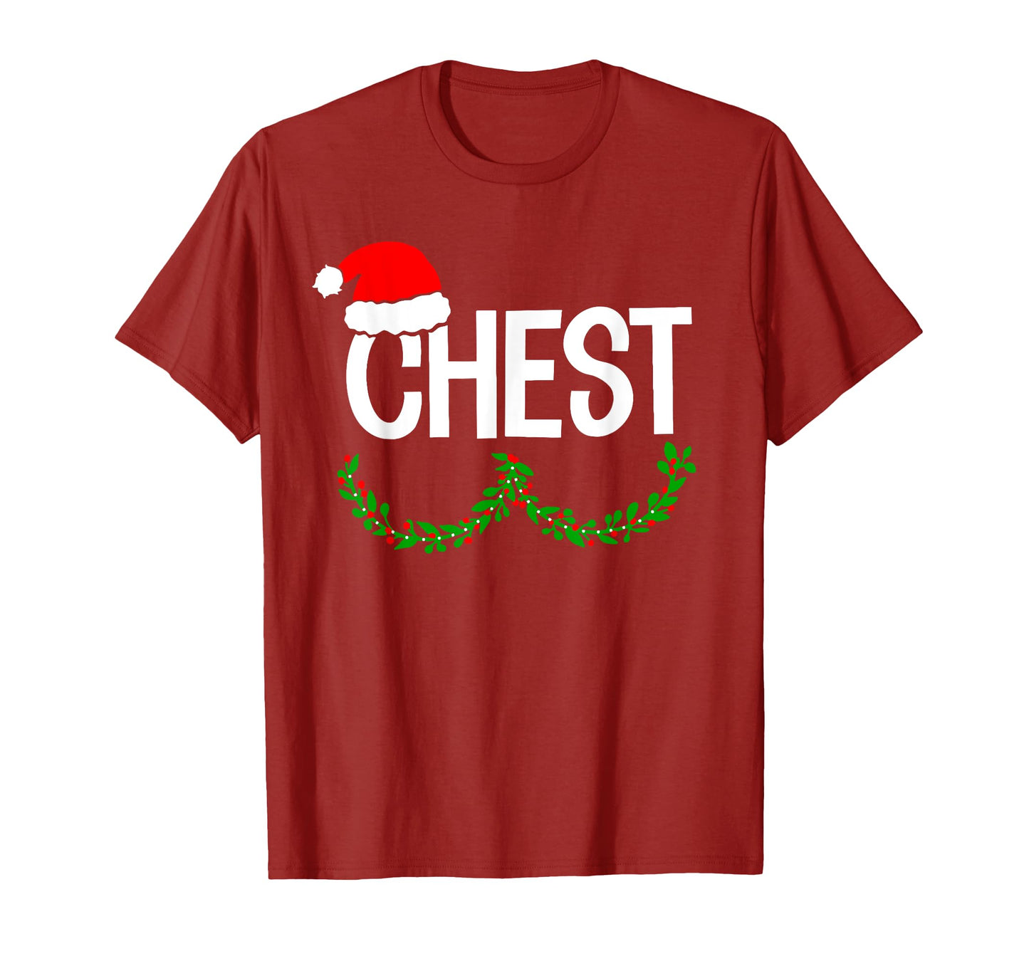 Chest Nuts Funny Christmas Chestnuts Couple Matching Outfit T-Shirt