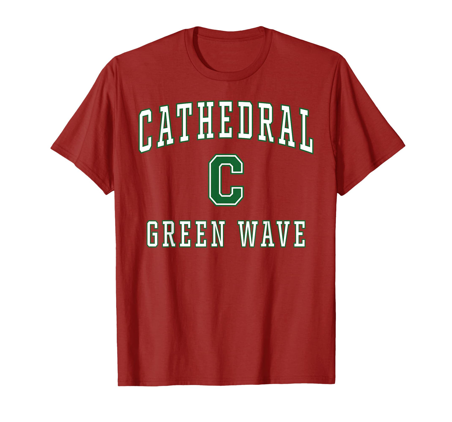 Cathedral High School Green Wave T-Shirt