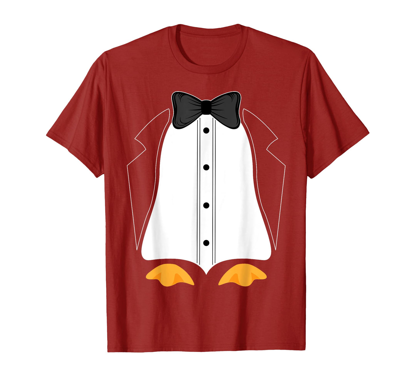 The Cute Club Penguin Tuxedo T Shirt Halloween Costume T-Shirt