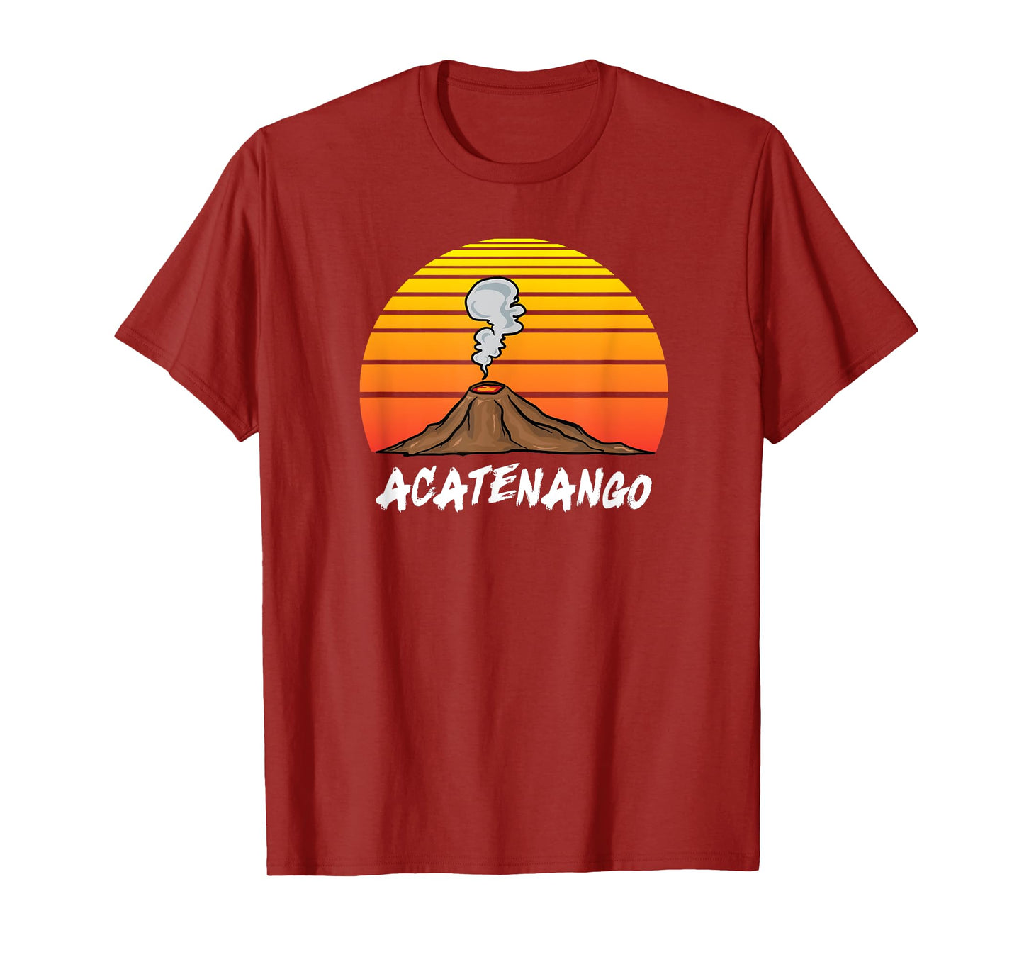 Guatemalan Souvenir Chapin Gift Guatemala Acatenango Volcano T-Shirt