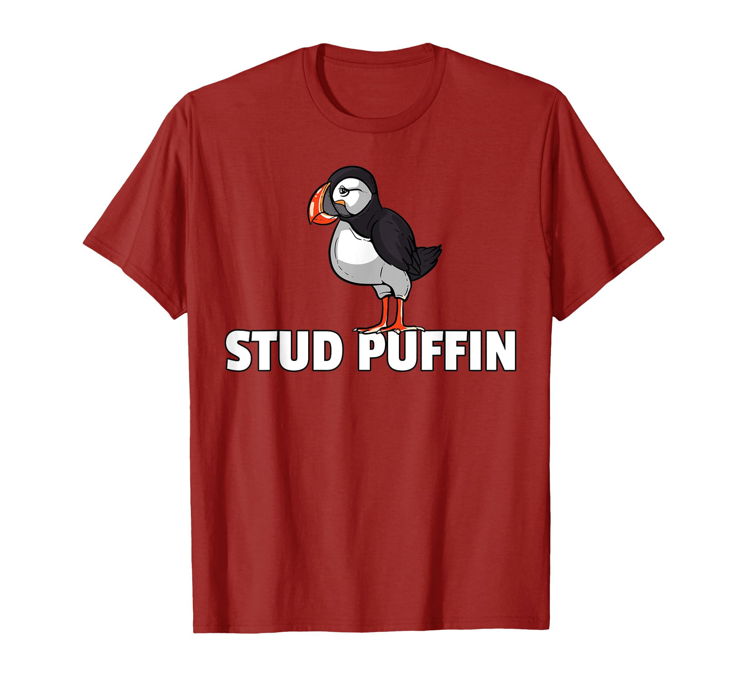 Stud Puffin Gift Iceland Seabird T-Shirt