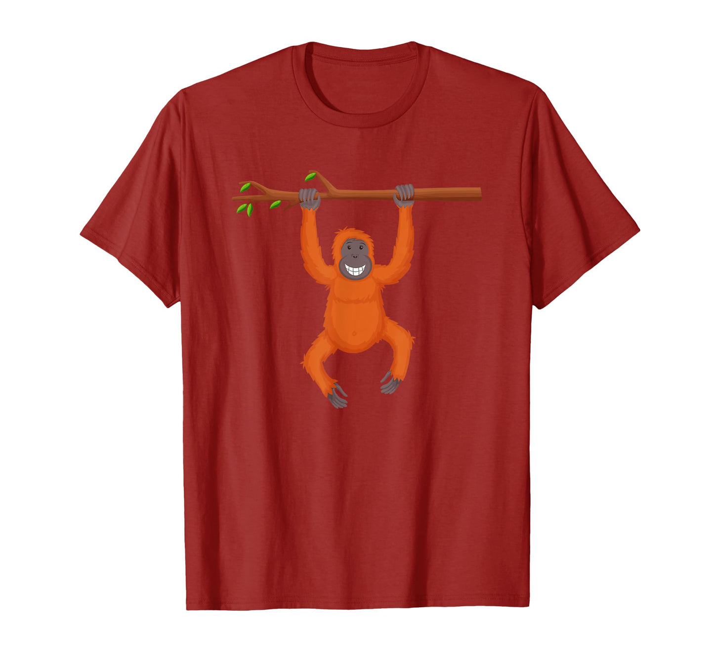 Cool Orangutan Art For Men Women Kids Orangutan Apes Lover T-Shirt