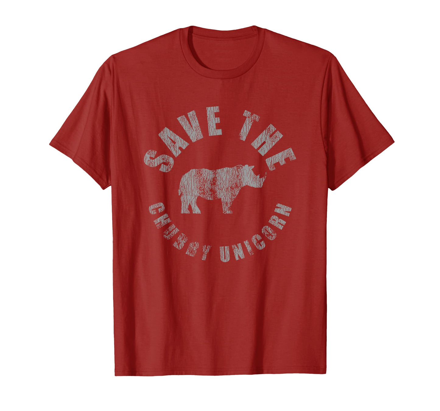 Distressed Save The Chubby Unicorn T-Shirt