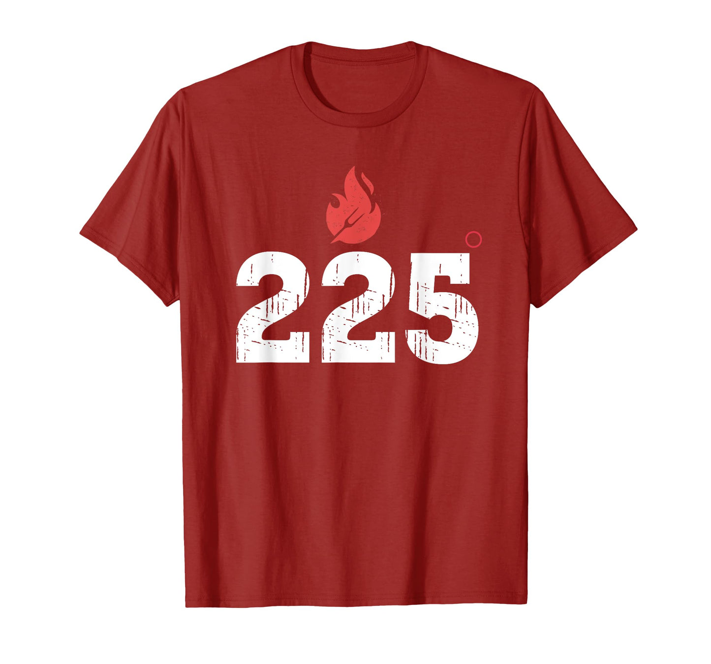 BBQ Barbeque Grilling 225 Degrees Smoking Meat Dad Father T-Shirt