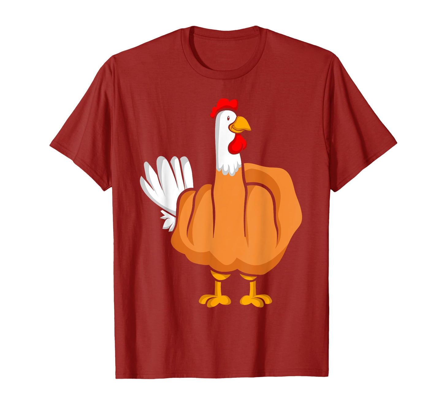 Middle Finger Chicken Rooster T-Shirt