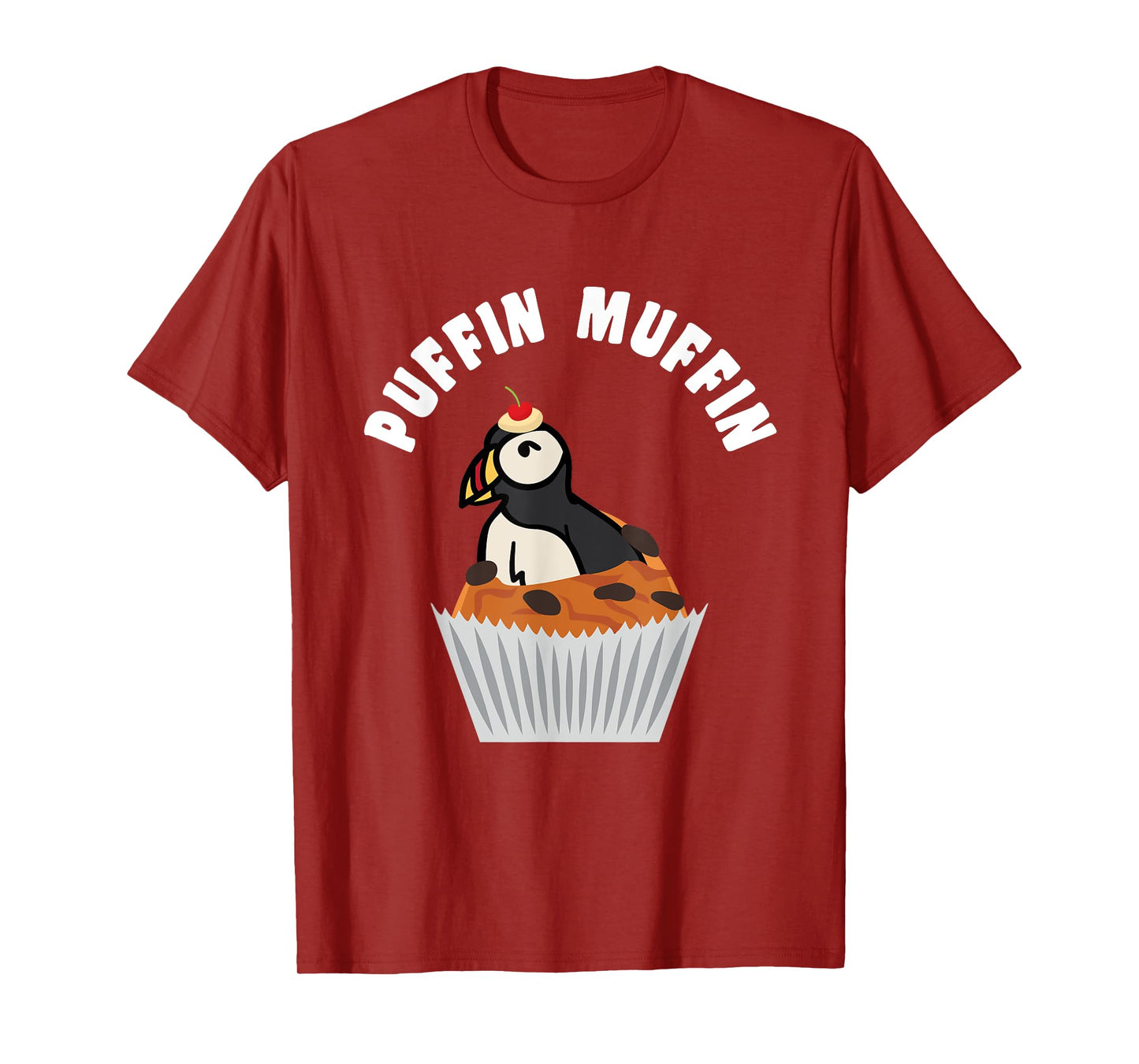 Iceland Puffin Muffin Puns Funny Seabird Lover Puffins Gift T-Shirt