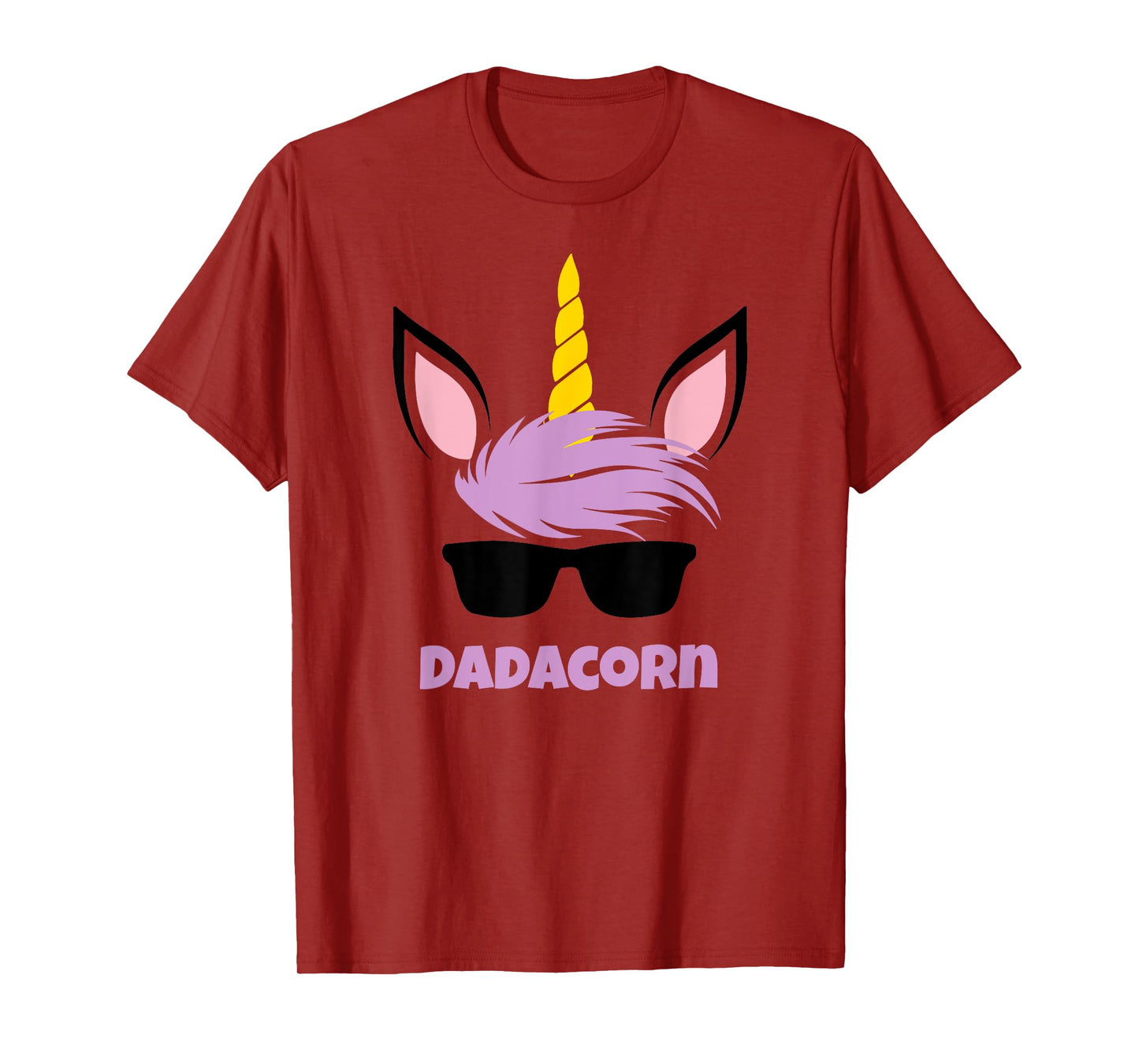 Dadacorn Unicorn Dad Funny Gift T-Shirt