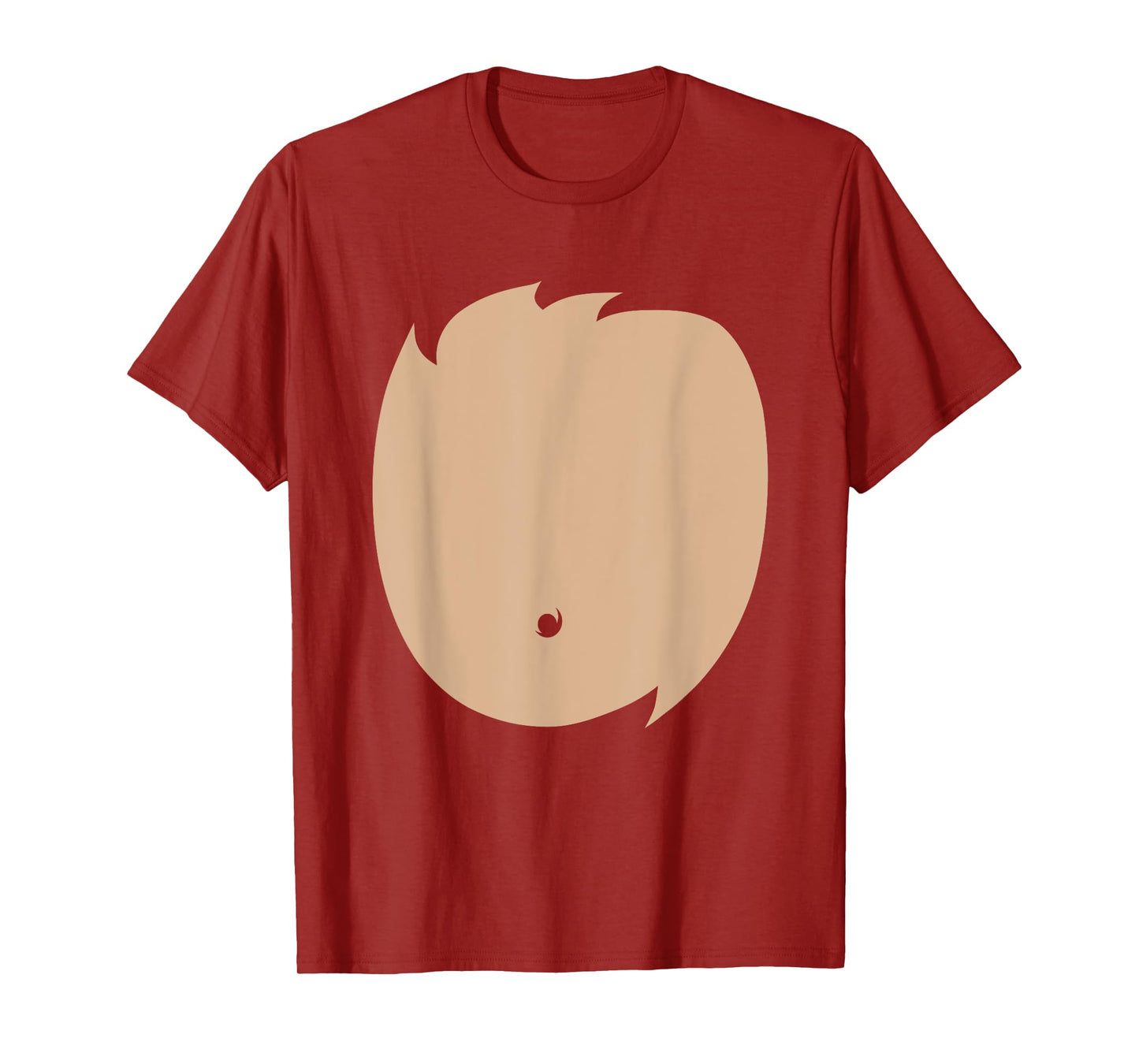 Funny Monkey Chest Easy Halloween Costume T-Shirt
