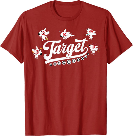 Cute Bullseye Dogs Team Member Vintage T-Shirt