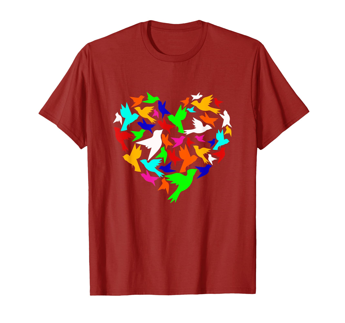 Ornithology ornithologist bird lover heart T-Shirt