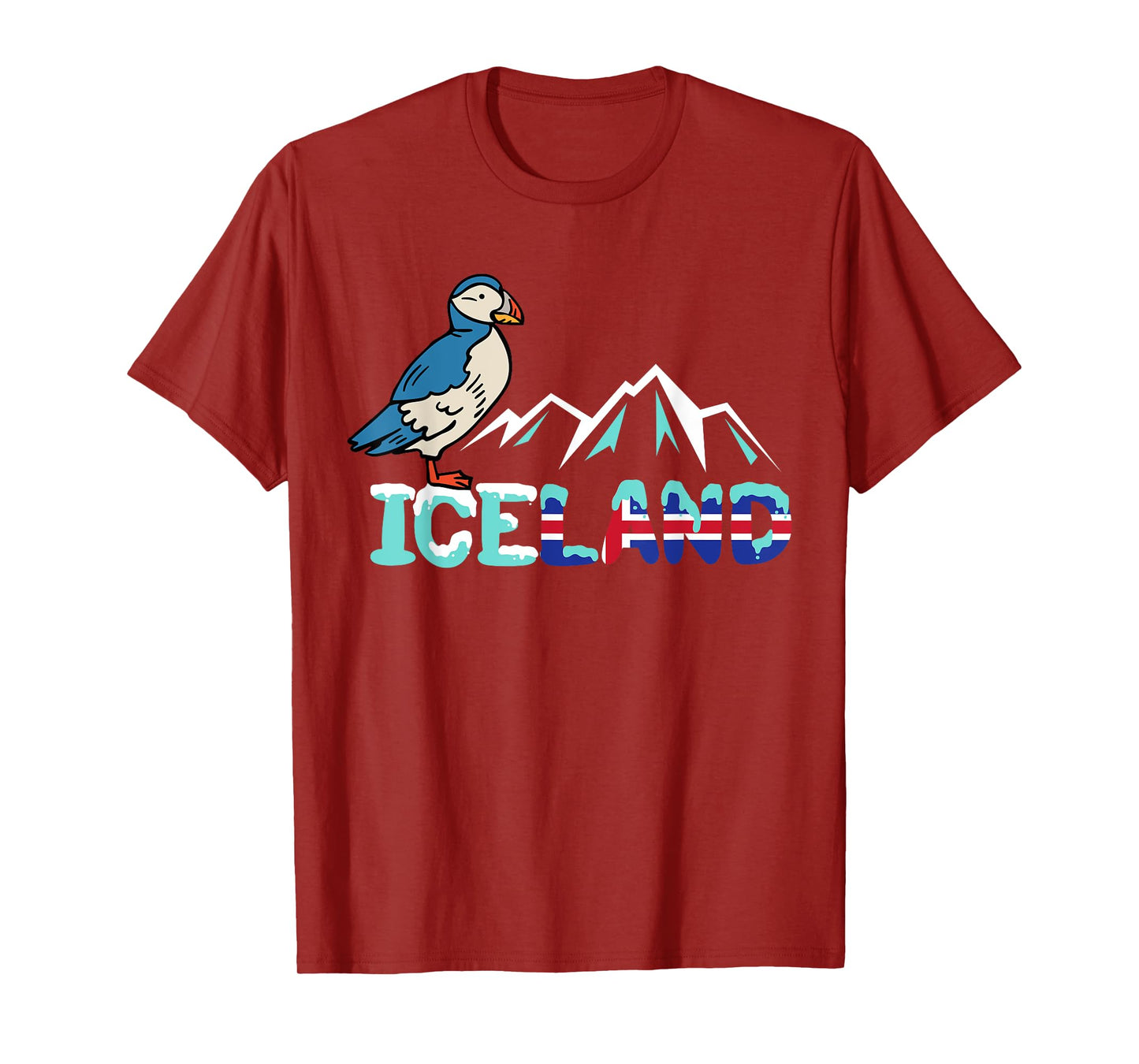Iceland Stud Puffin Icelandic Bird Nordic T-Shirt