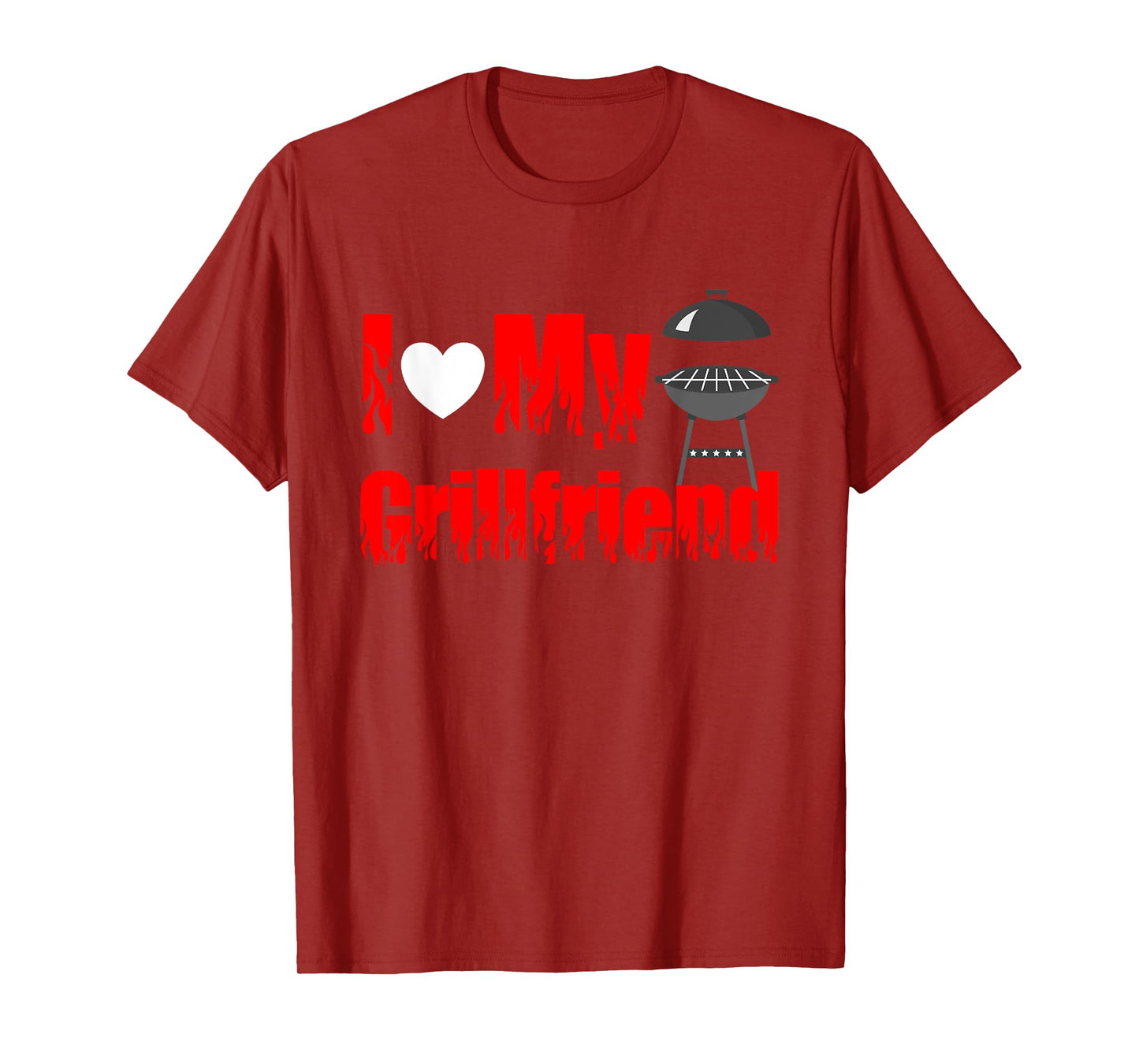 Barbeque Grill Funny Grilling I Love My Grillfriend T-Shirt