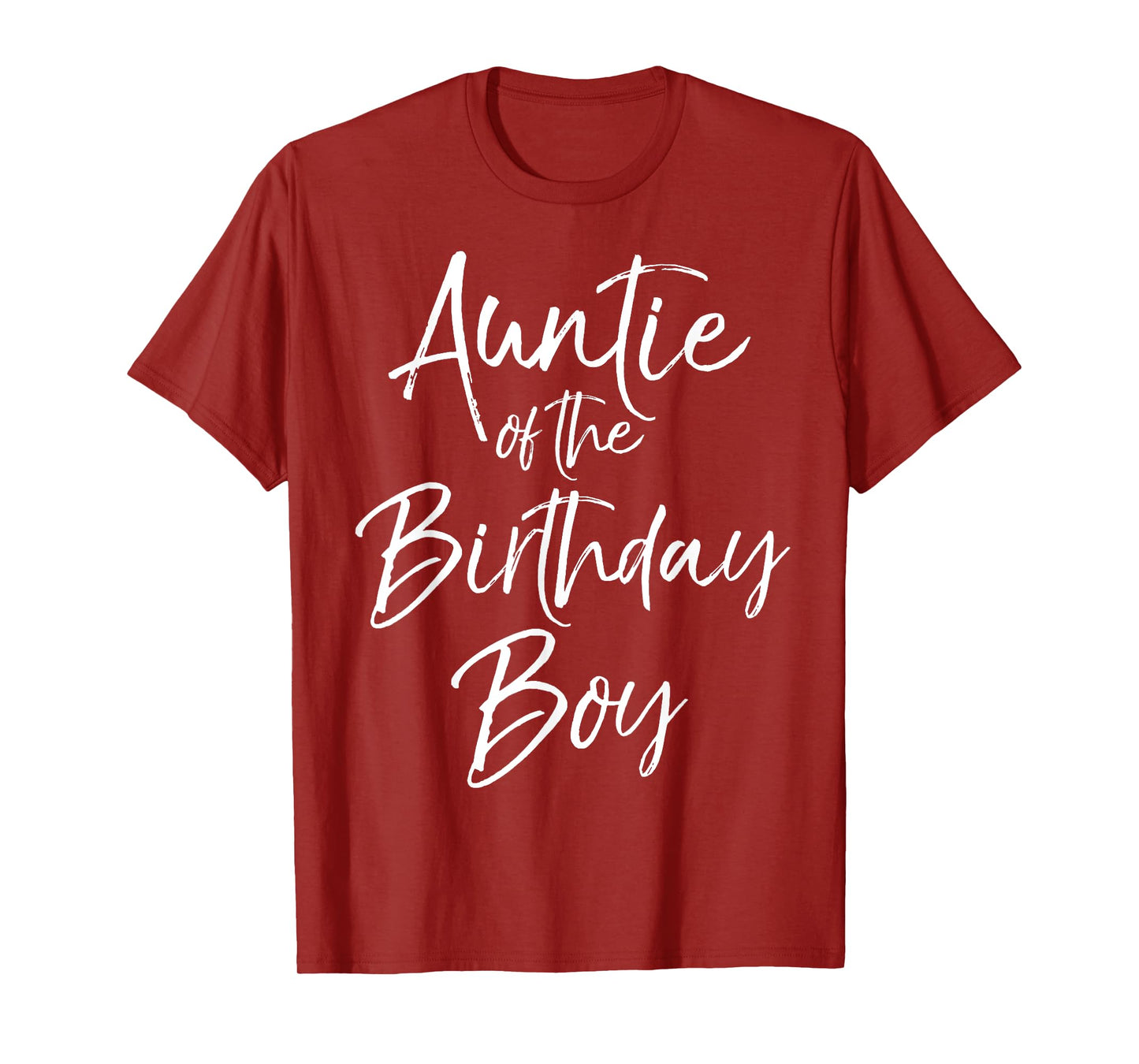 Auntie of the Birthday Boy Shirt for Women Auntie Party Tee T-Shirt