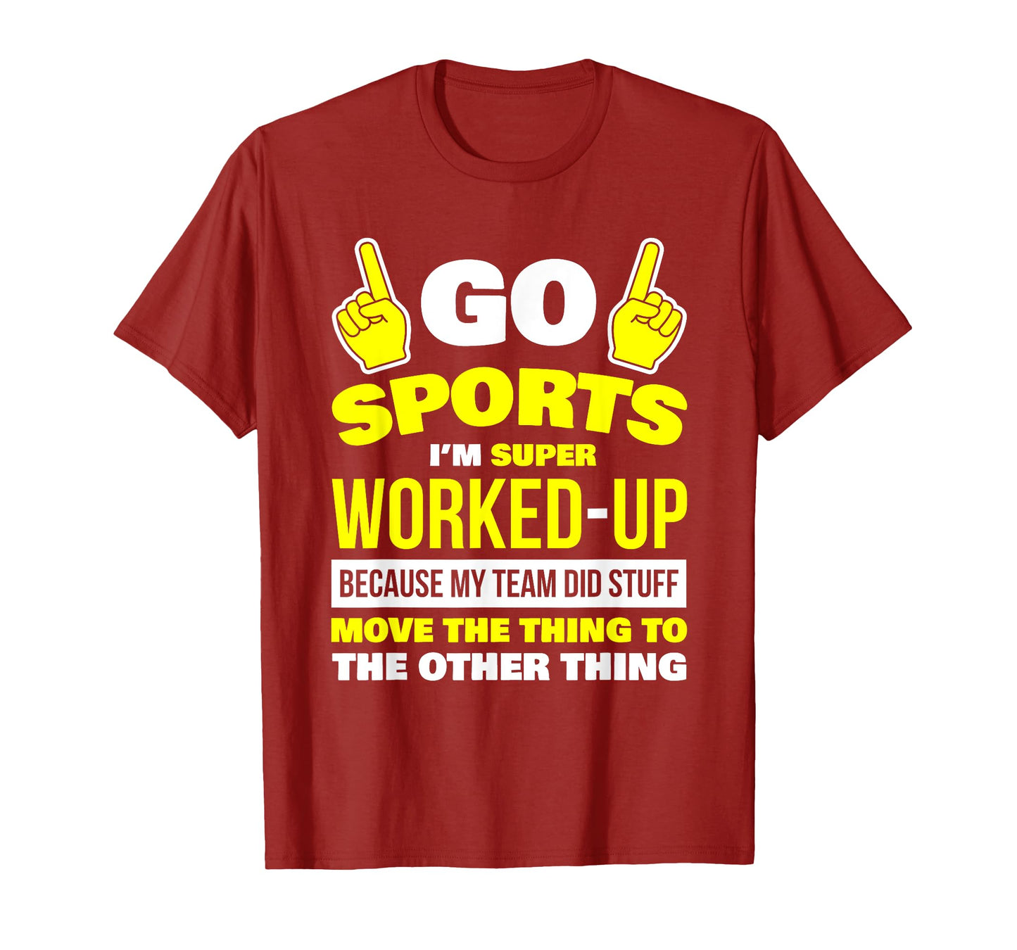 Sportsball Shirt Yay Sports Womens T Shirt Hooray Sports T-Shirt