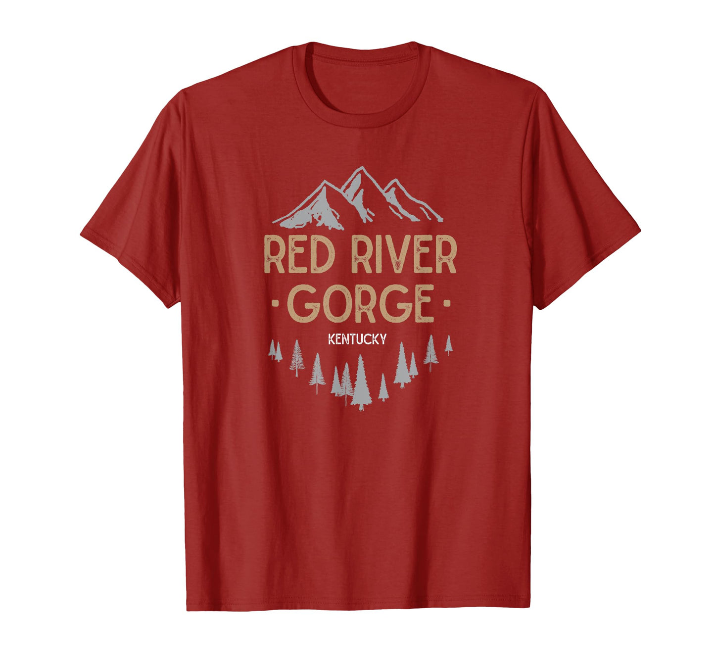 Red River Gorge T Shirt Kentucky KY Shirt Vintage Mountain T-Shirt